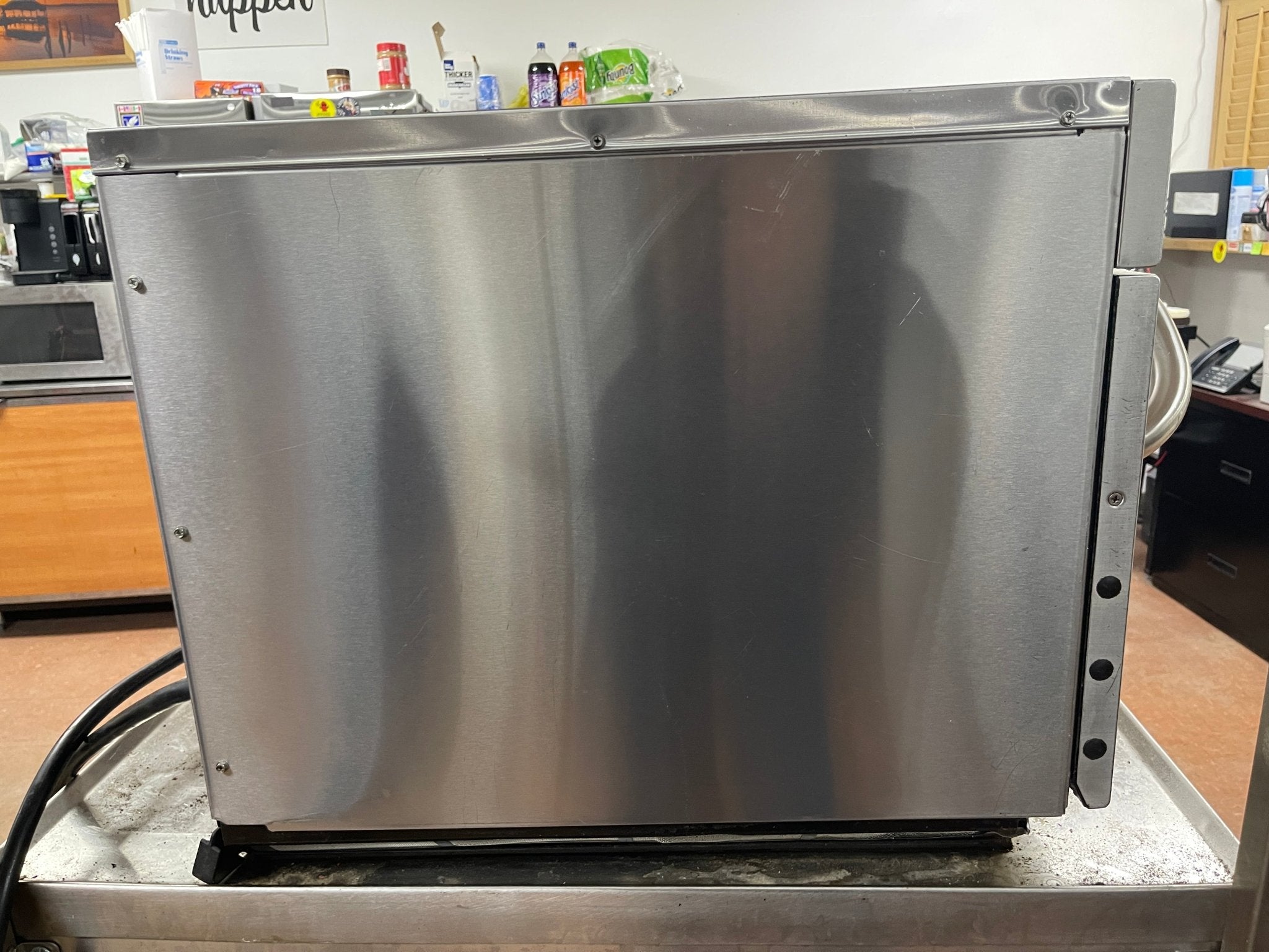 Used 2014 Amana Menumaster MXP22QT Accelerated Oven 220V - 1802Hrs - Falcon Restaurant Supply - 5