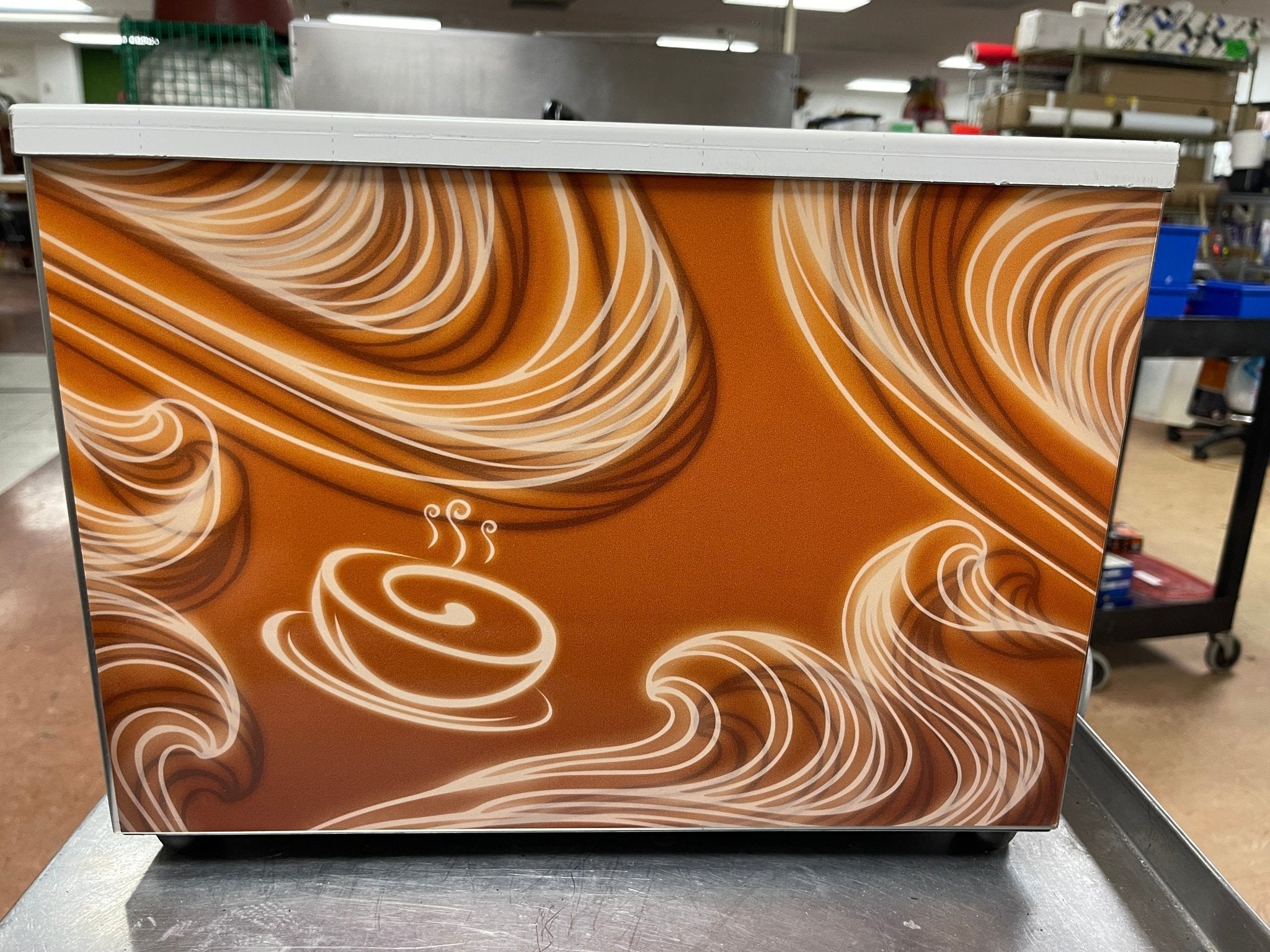 New Duke CSW - 2 - T - AM Countertop 2 Dry Well Soup Food Warmer 120V - BK - Falcon Restaurant Supply - 3