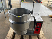 Used 2021 Vulcan K12ETT 12 Gallon Tilting Electric Steam Jacketed Kettle 480V 3PH - TH2 - Falcon Restaurant Supply - 1