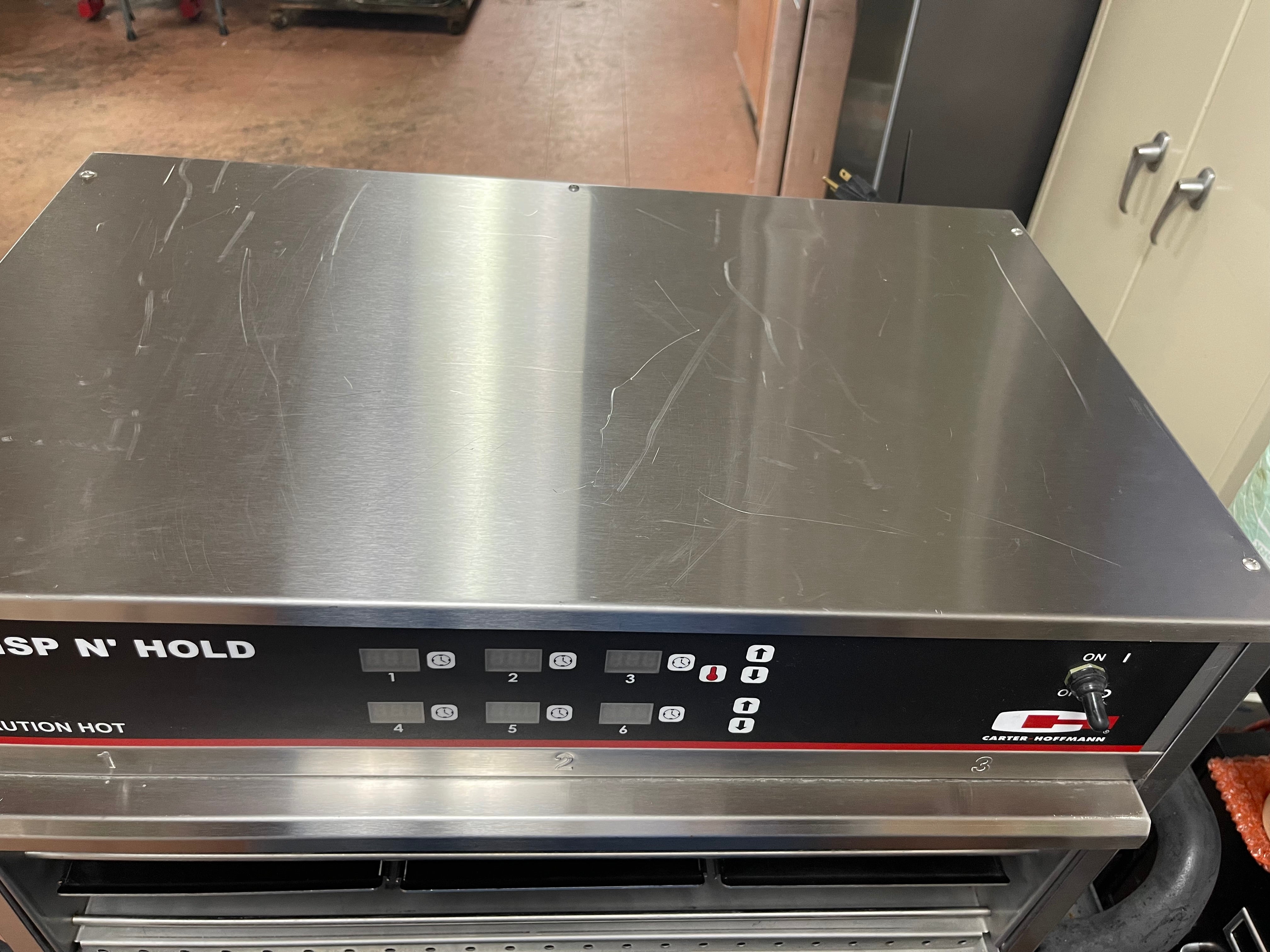 Used Carter Hoffmann VCNH3W25 Crisp N Hold Heated Food Warming Cabinet 120V