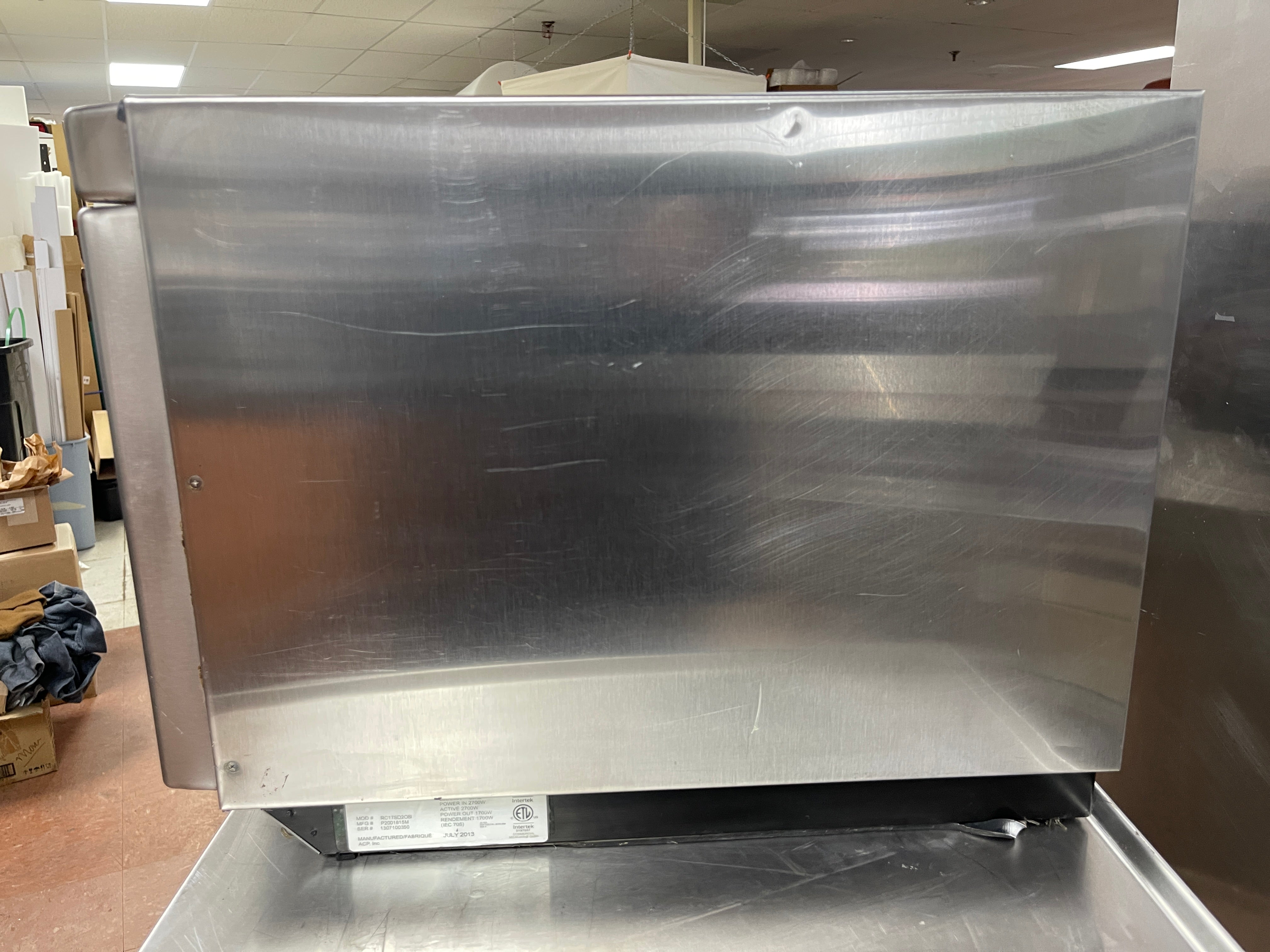 Used Amana RC17SD2OSI Commercial Heavy Volume Microwave 208/230V 1700W - RK