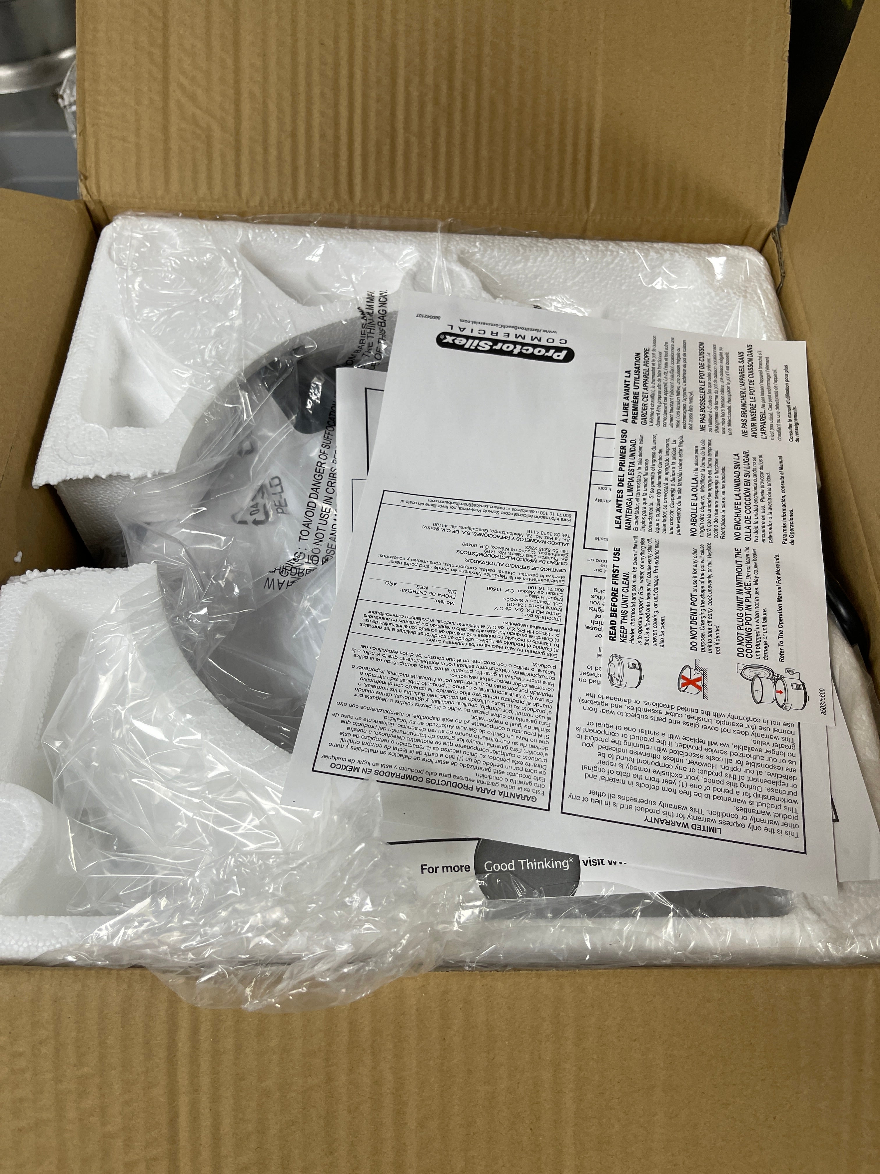 New Proctor Silex 37540 40 Cup (20 Cup Raw) Rice Cooker / Warmer - 120V - TH2