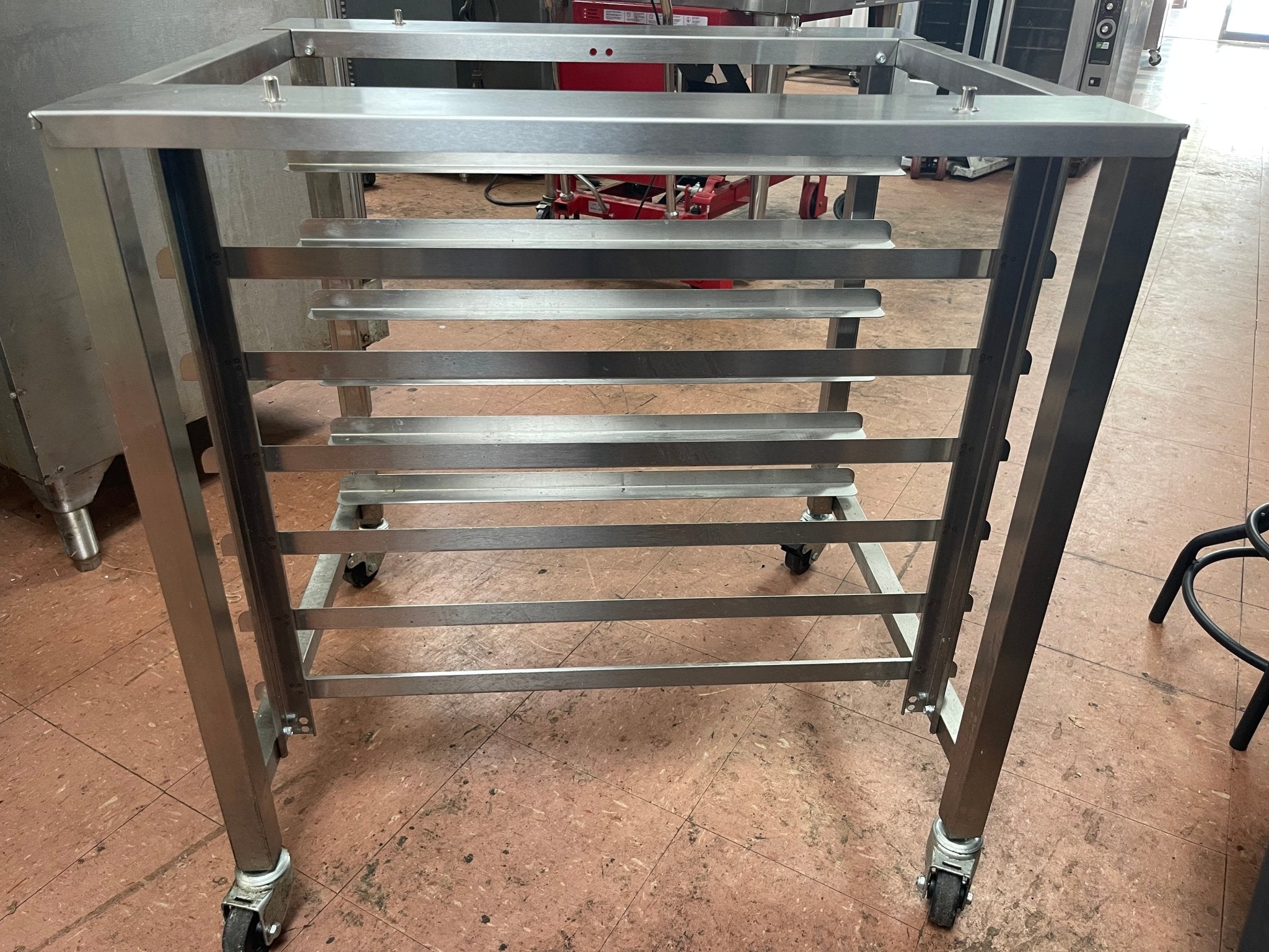 Used Stainless Steel Commercial Sheet Pan Rack/Equipment Stand - Falcon Restaurant Supply - 2