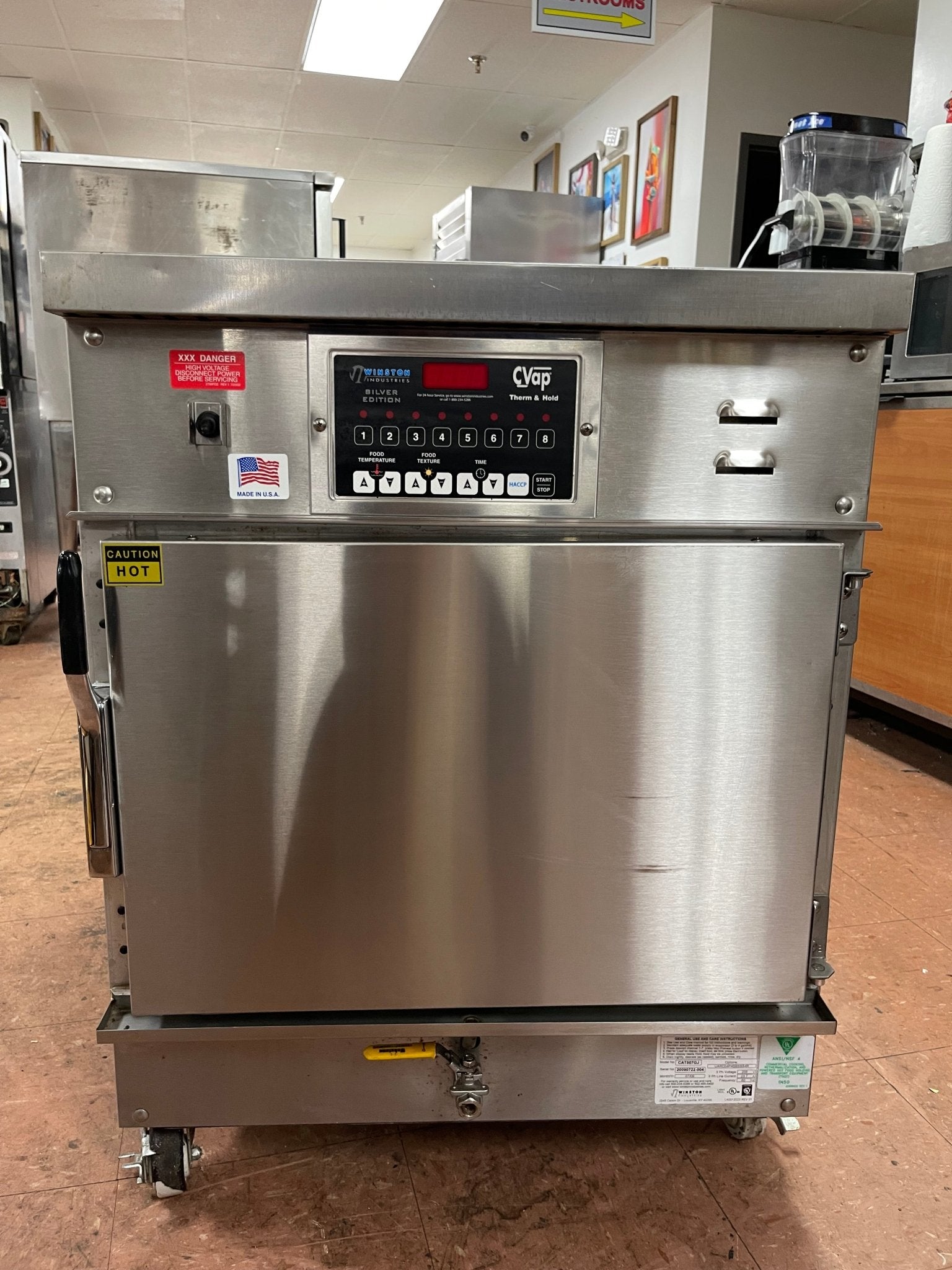 Used Winston CAT507GJ CVap Thermalizer Cook and Hold Oven 208V 3 Phase - Falcon Restaurant Supply - 1