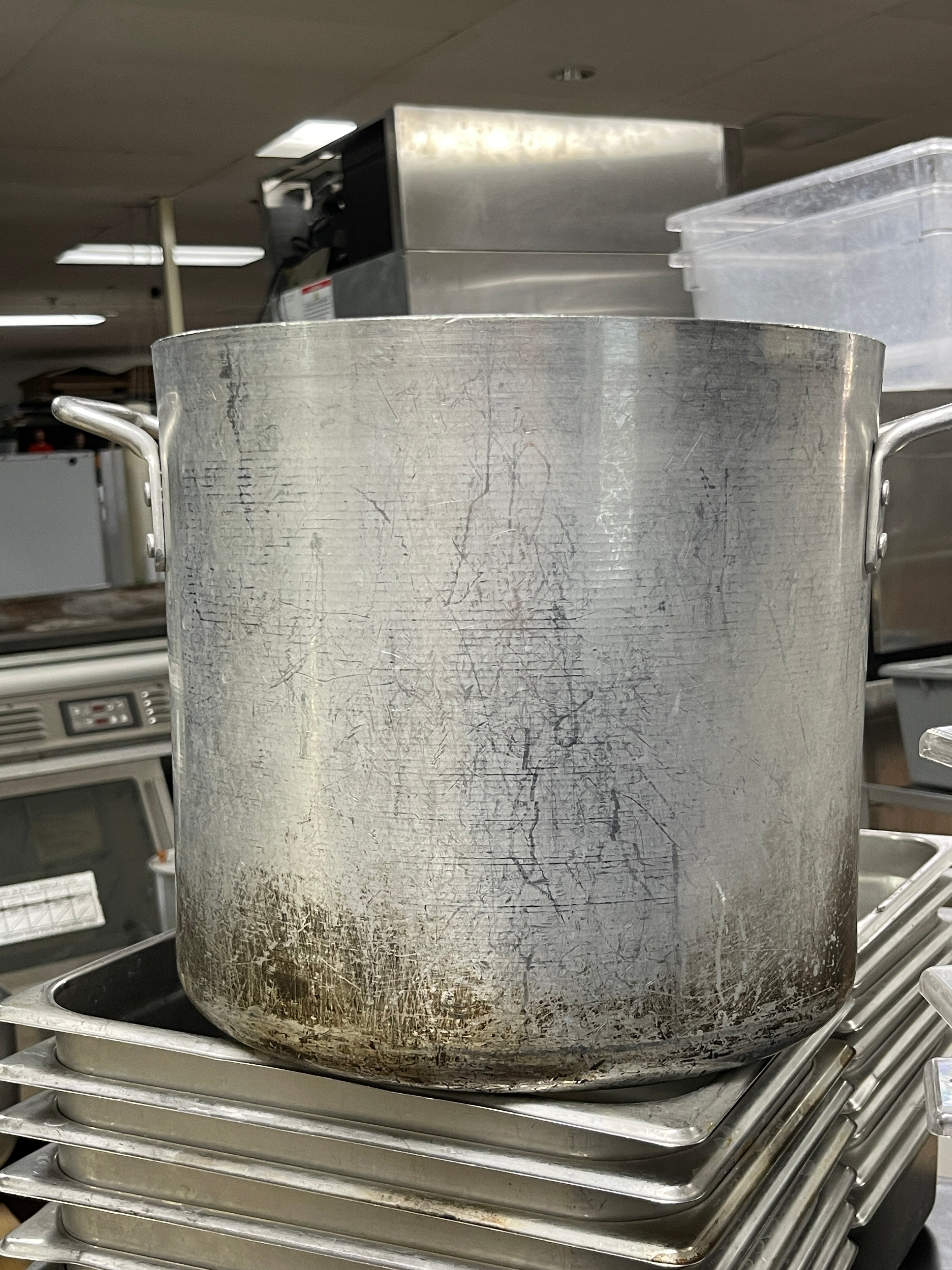 Used Aluminum Stock Pot - TH2