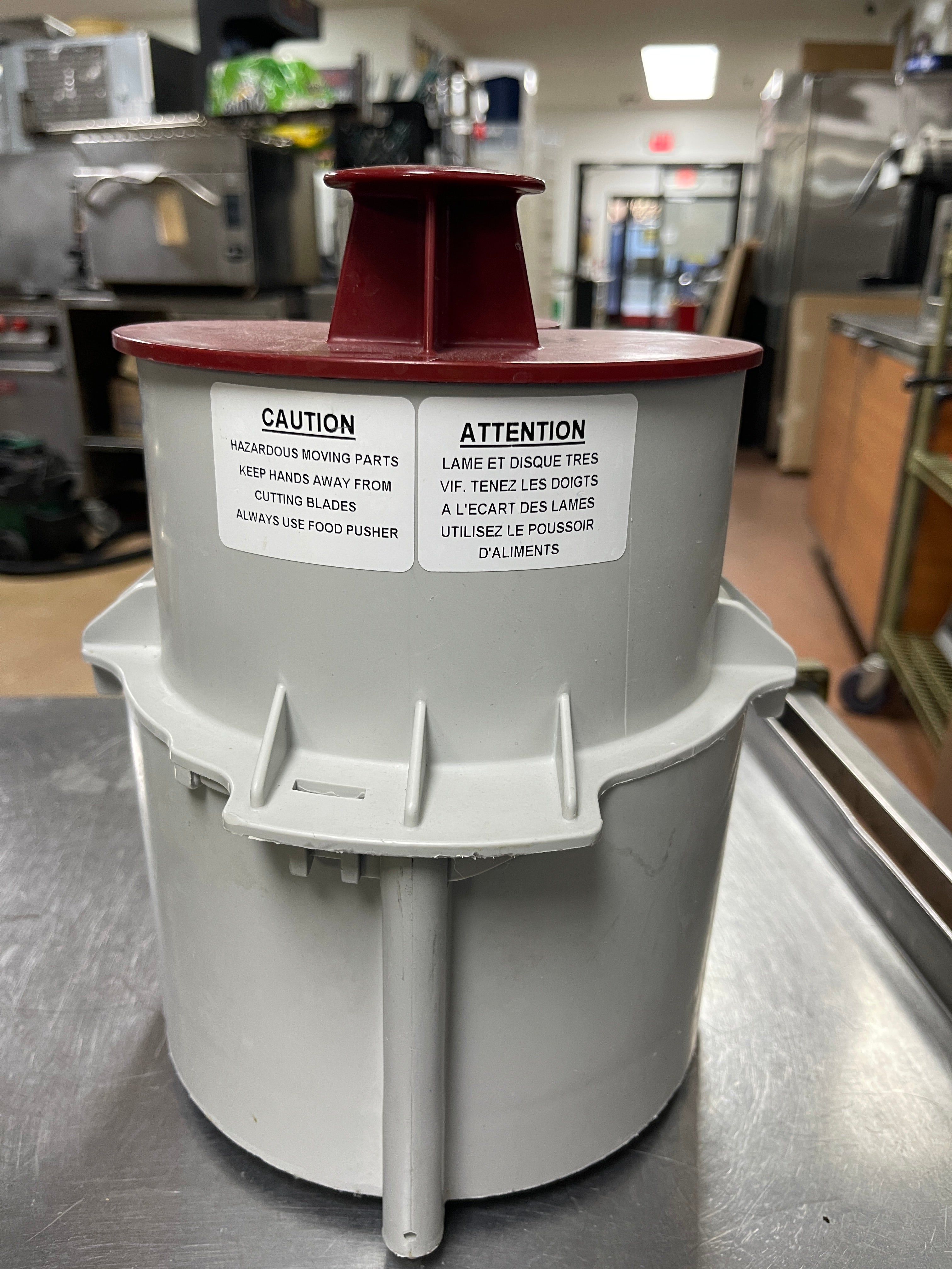 Used Robot Coupe 27242 Continuous Feed Kit for R2N Food Processor - TH2