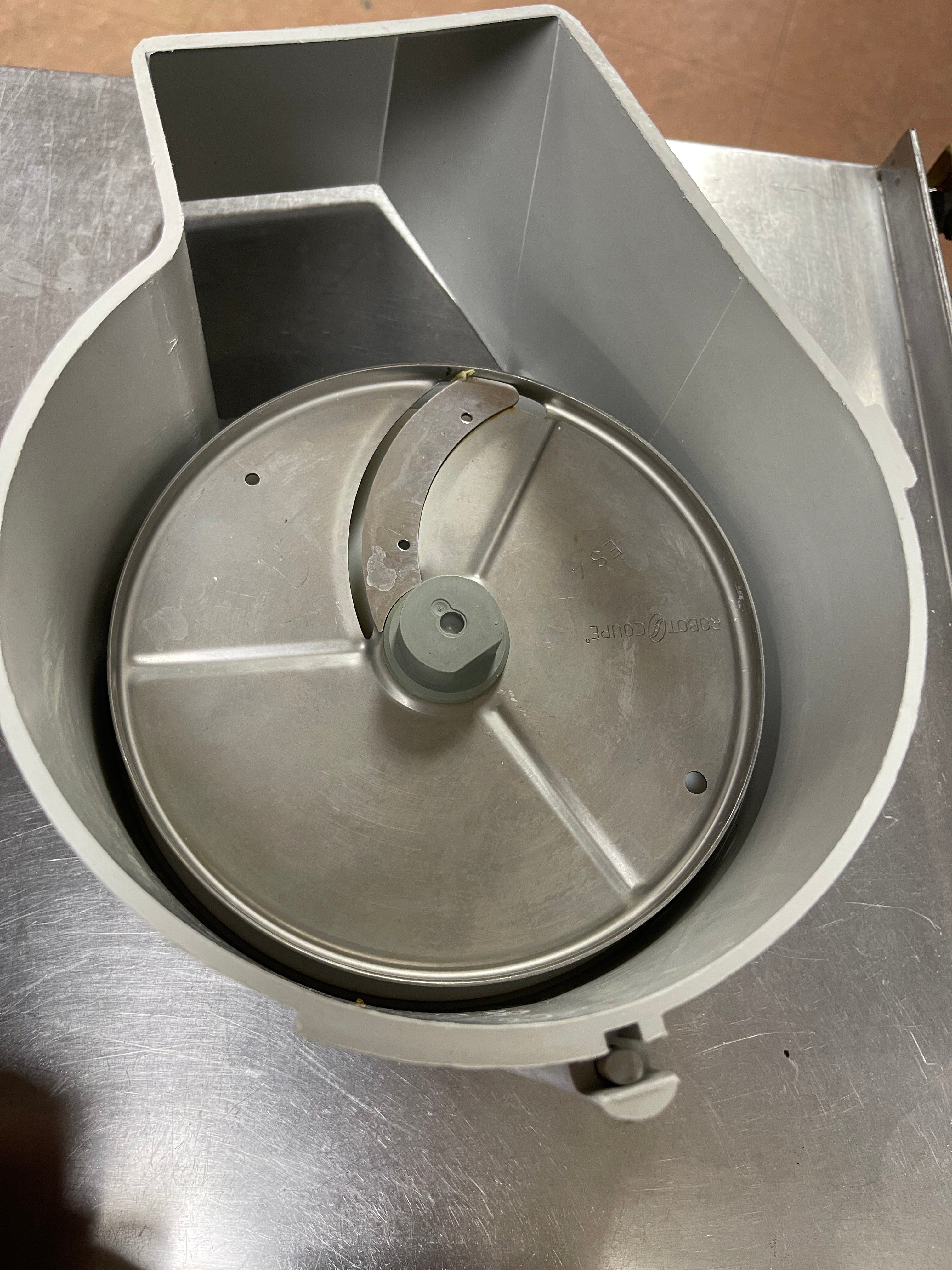 Used Robot Coupe 27242 Continuous Feed Kit for R2N Food Processor - TH2