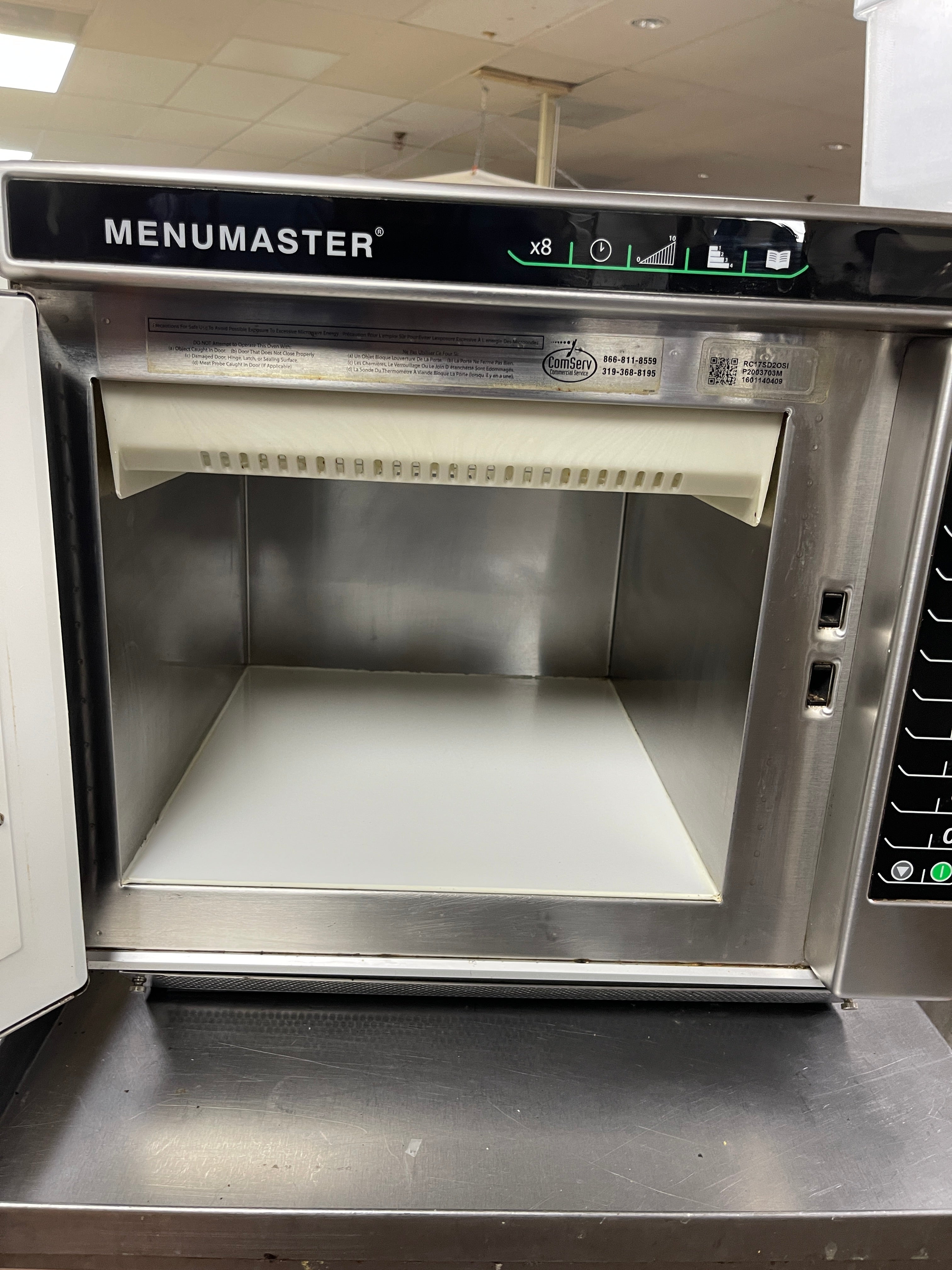 Used 2016 Amana RC17SD2OSI Commercial Heavy Volume Microwave 208/230V 1700W - RK