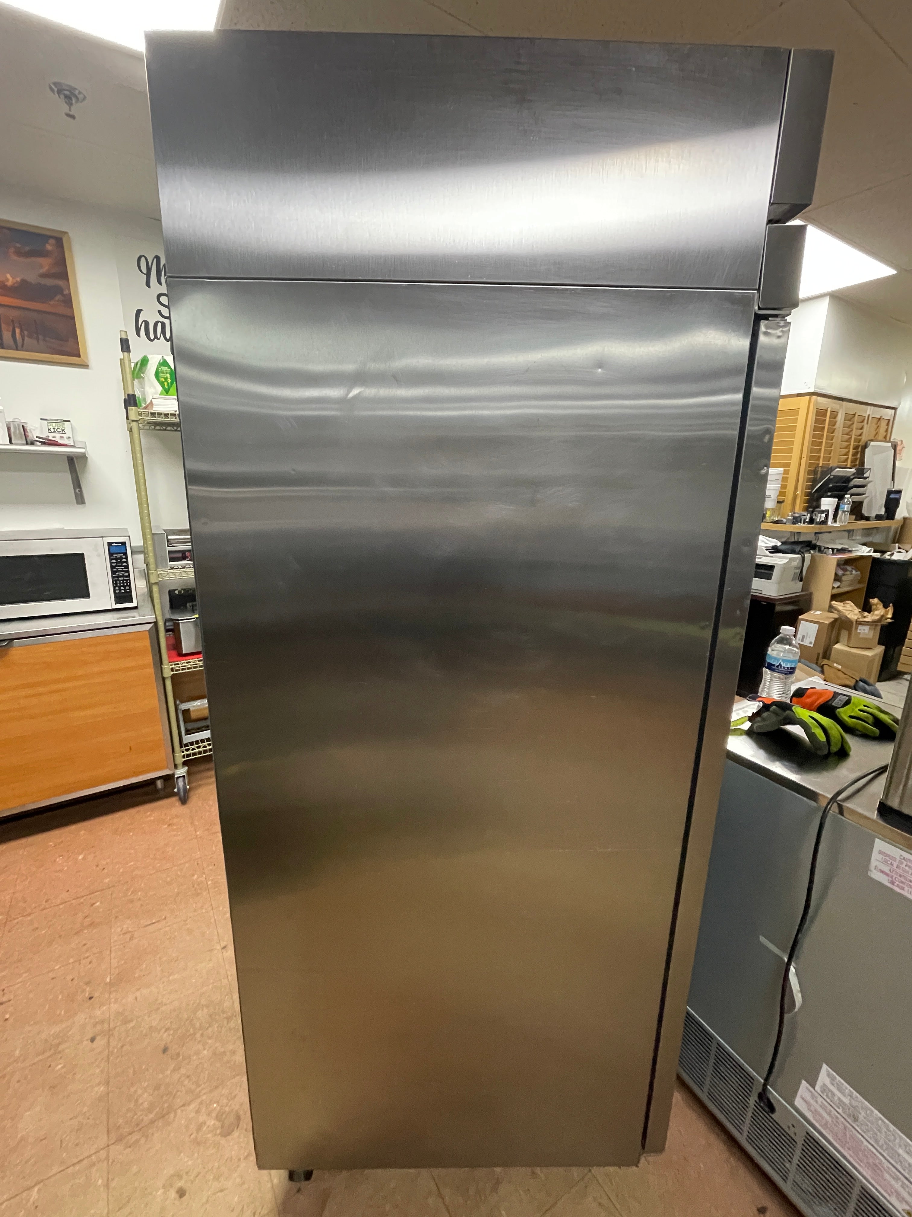 Used 27 1/2" Hoshizaki R1A-FS Stainless Solid Door Reach-In Refrigerator - TH2