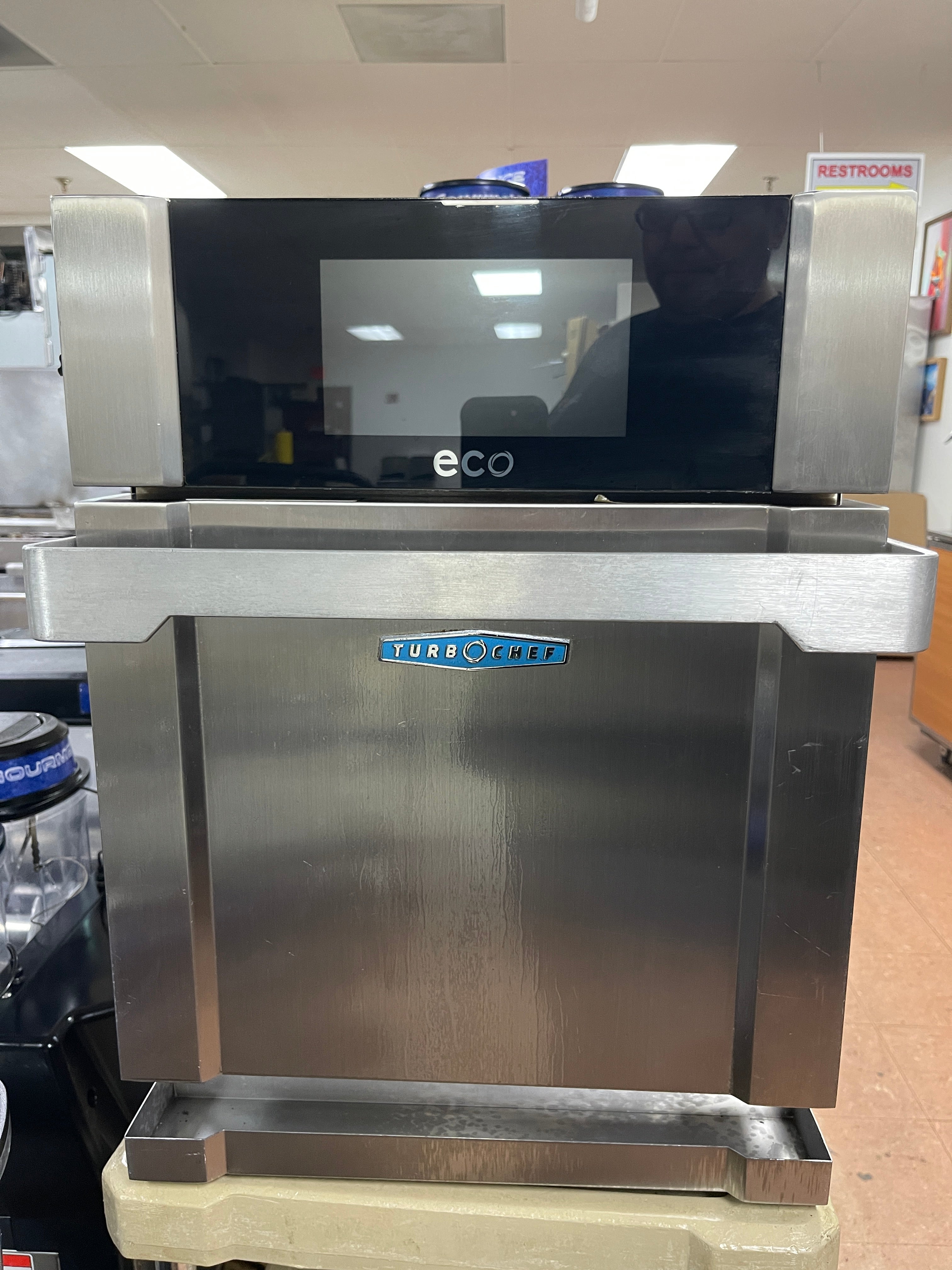 Used 2021 TurboChef Eco Electric Countertop Rapid Cook Ventless Oven 208/240V