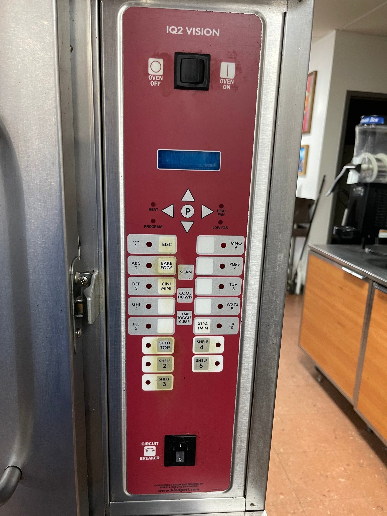 Used Blodgett IQ2 Half Sized Commercial Convection Oven 220V 3 Phase or Single Phase