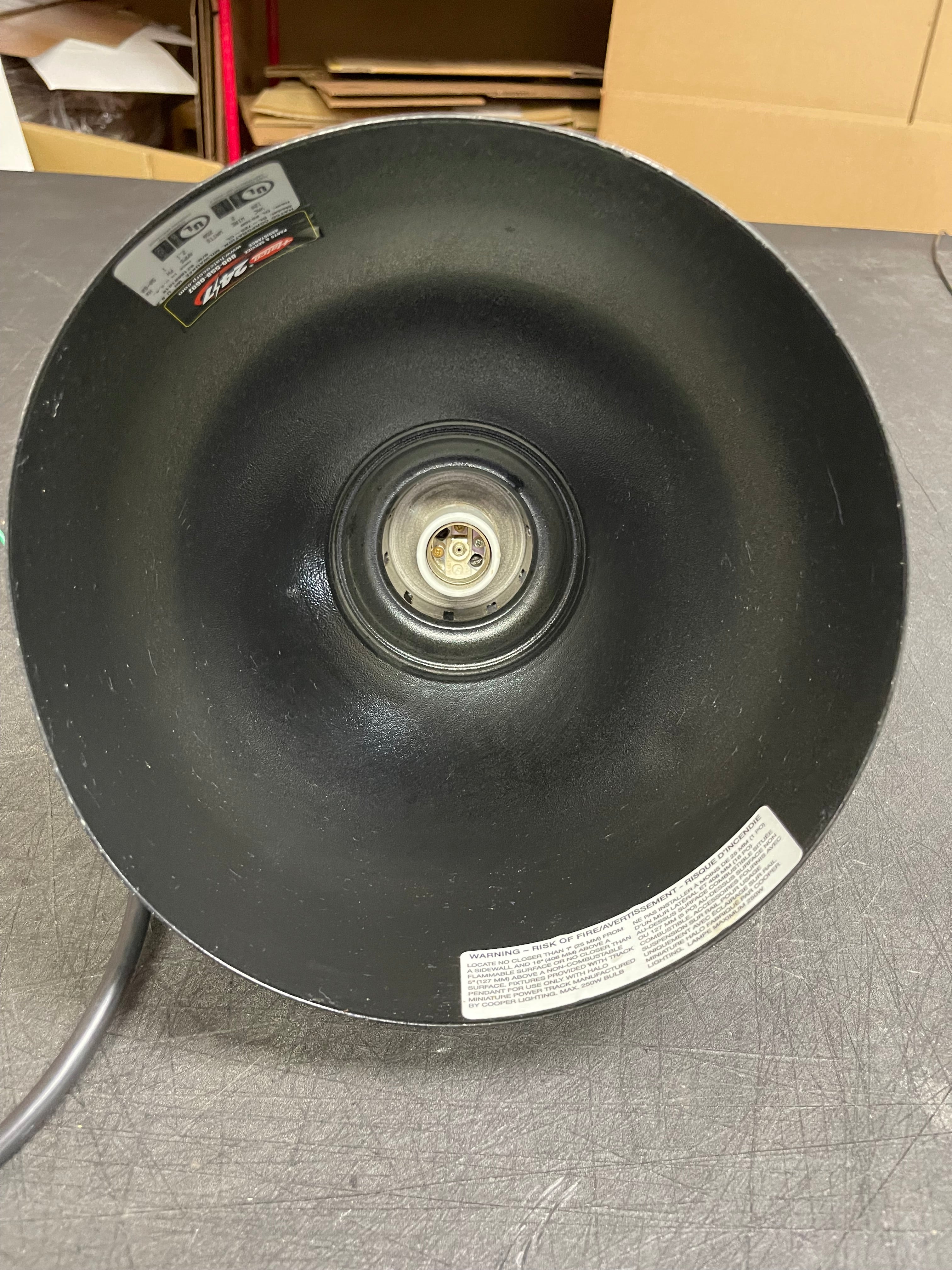 Used Hatco DL-750-RL Decorative Ceiling Mount Heat Lamp Food Warmer 110V 250W