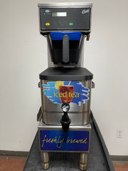 Used Curtis TBP 3 Gallon Low Profile Universal Tea Brewer with Dispenser - 120V - BH