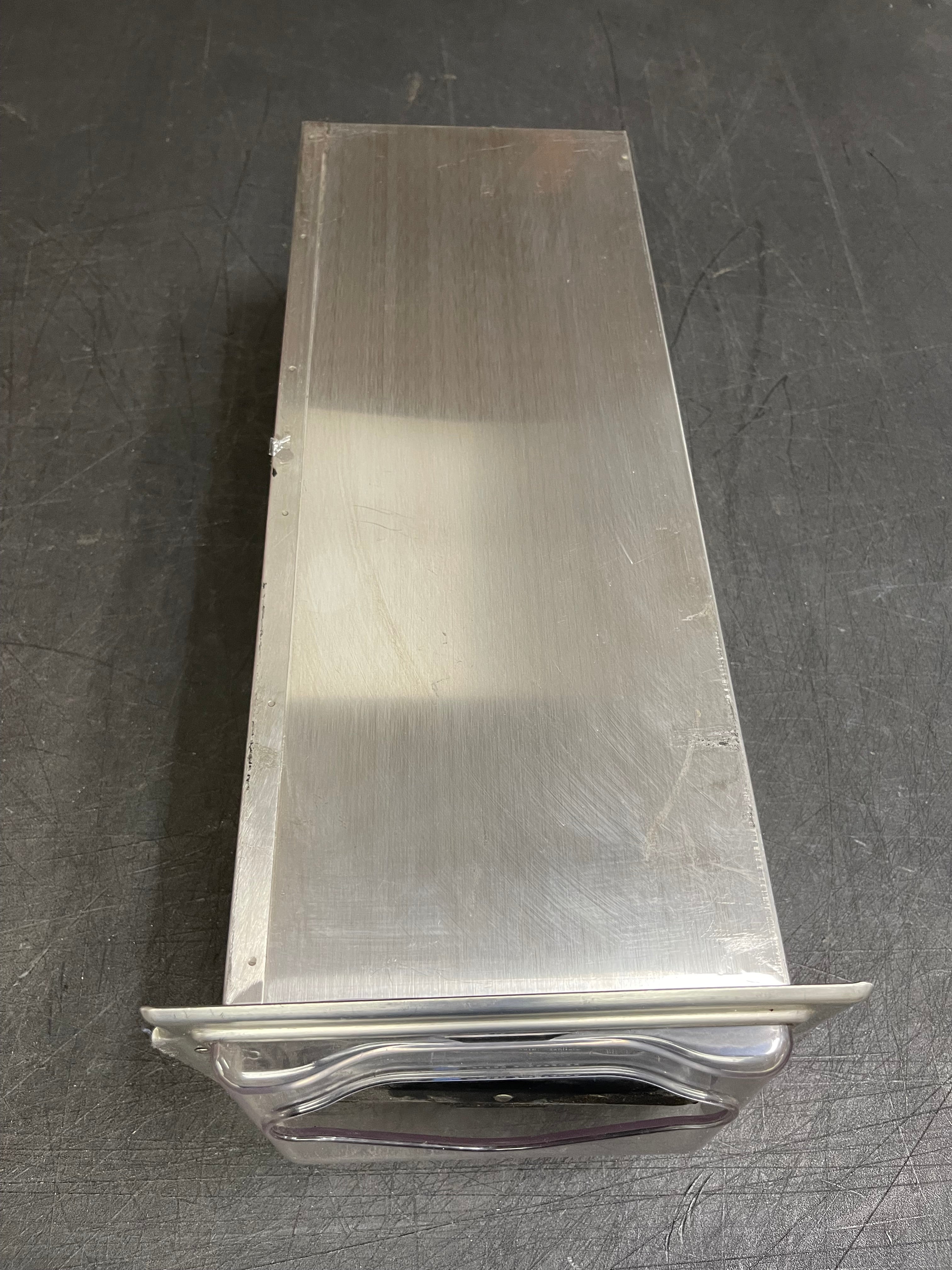 Used San Jamar H2001CLSS In-Counter Fullfold Napkin Dispenser