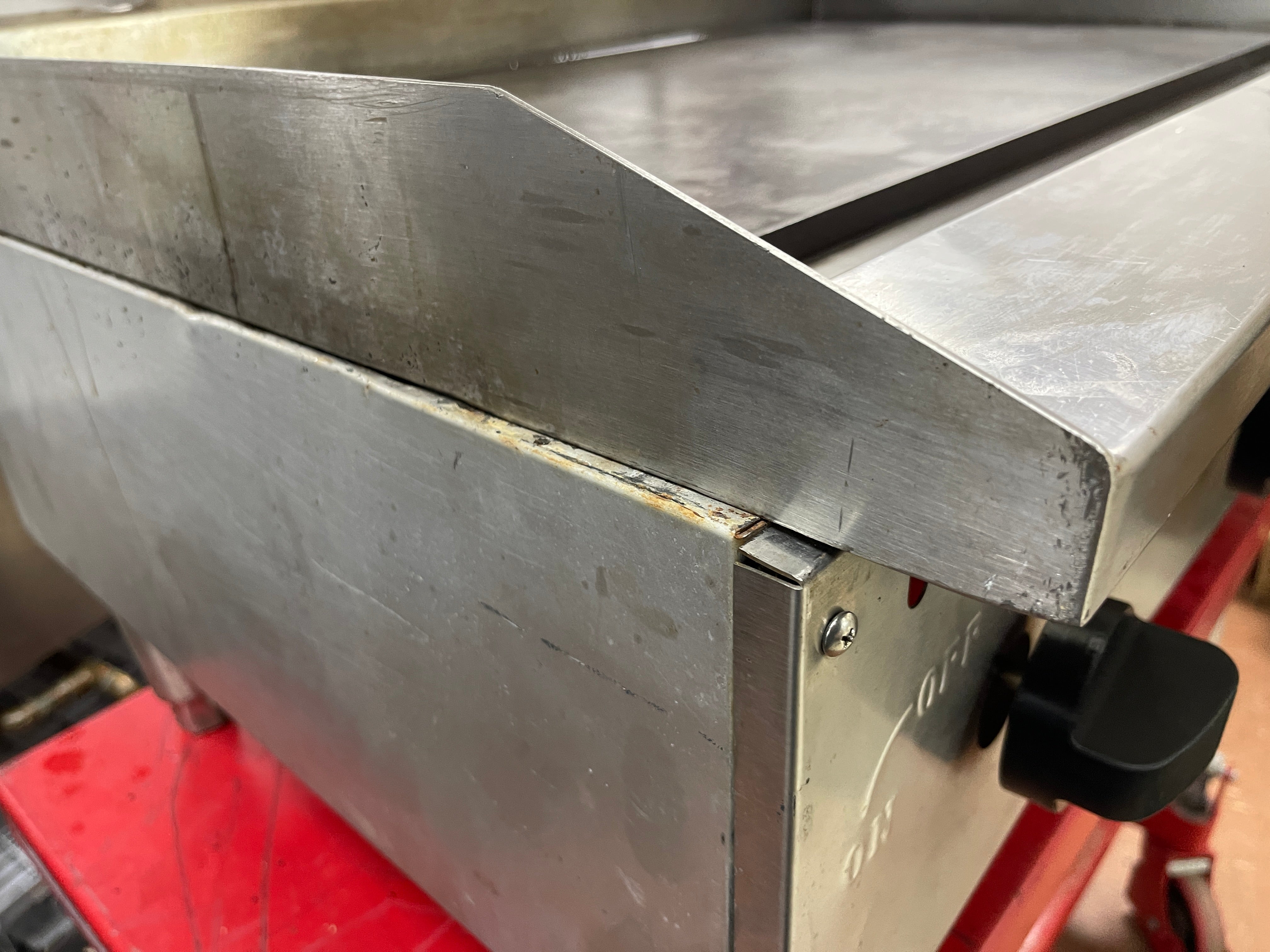 Used Adcraft 36" ECTG-36 NG Stainless Countertop Griddle 90,000 BTU