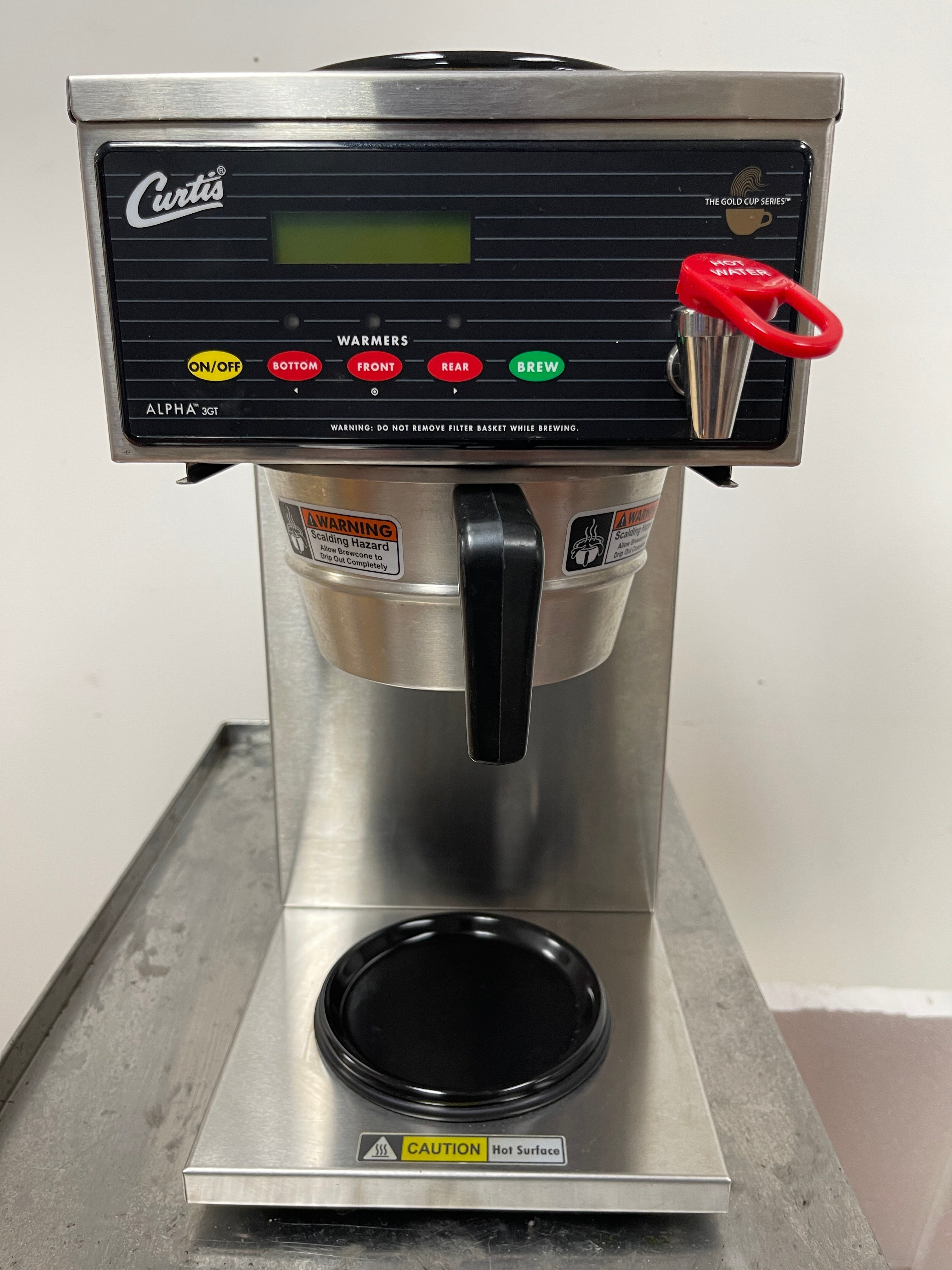 Used Curtis ALP3GT12A000 Coffee Brewer with 1 Lower and 2 Upper Warmers - 120V - BH