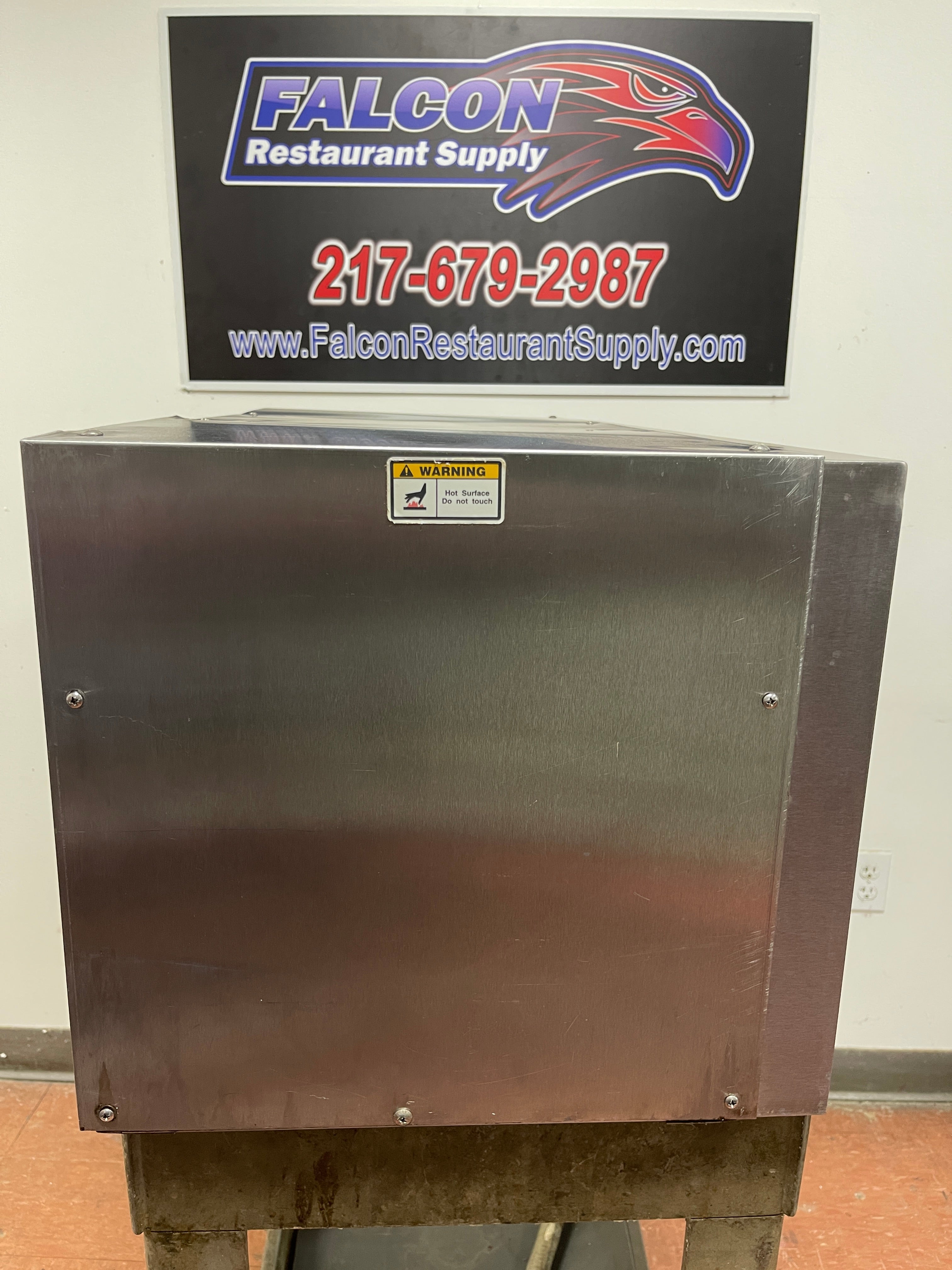 Used Vulcan 1036C 36 1/2" Countertop Cheese Melter - 208V, 3.6 kW - New Elements