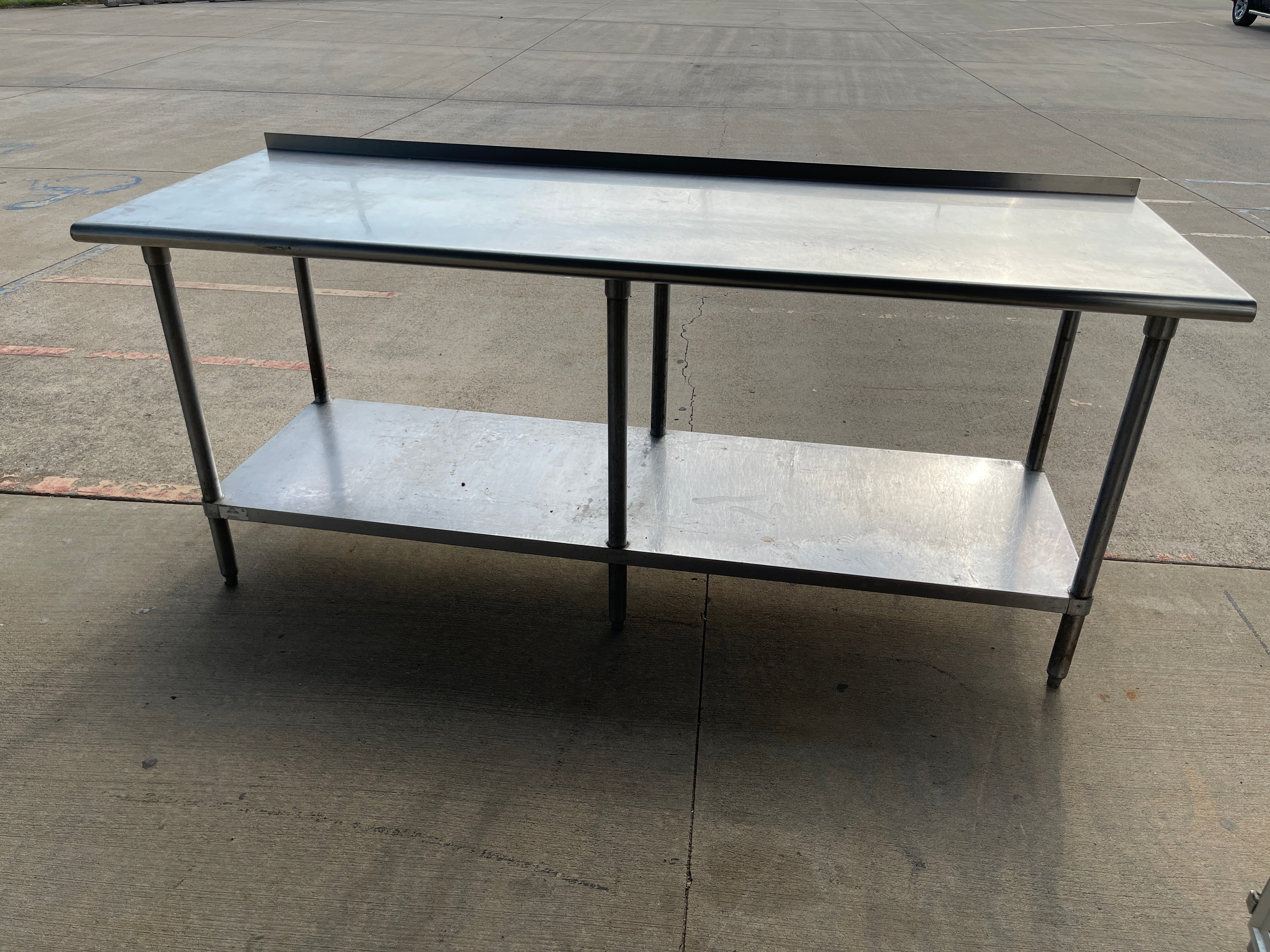 Used 84" X 30" Stainless Steel Table - SS343