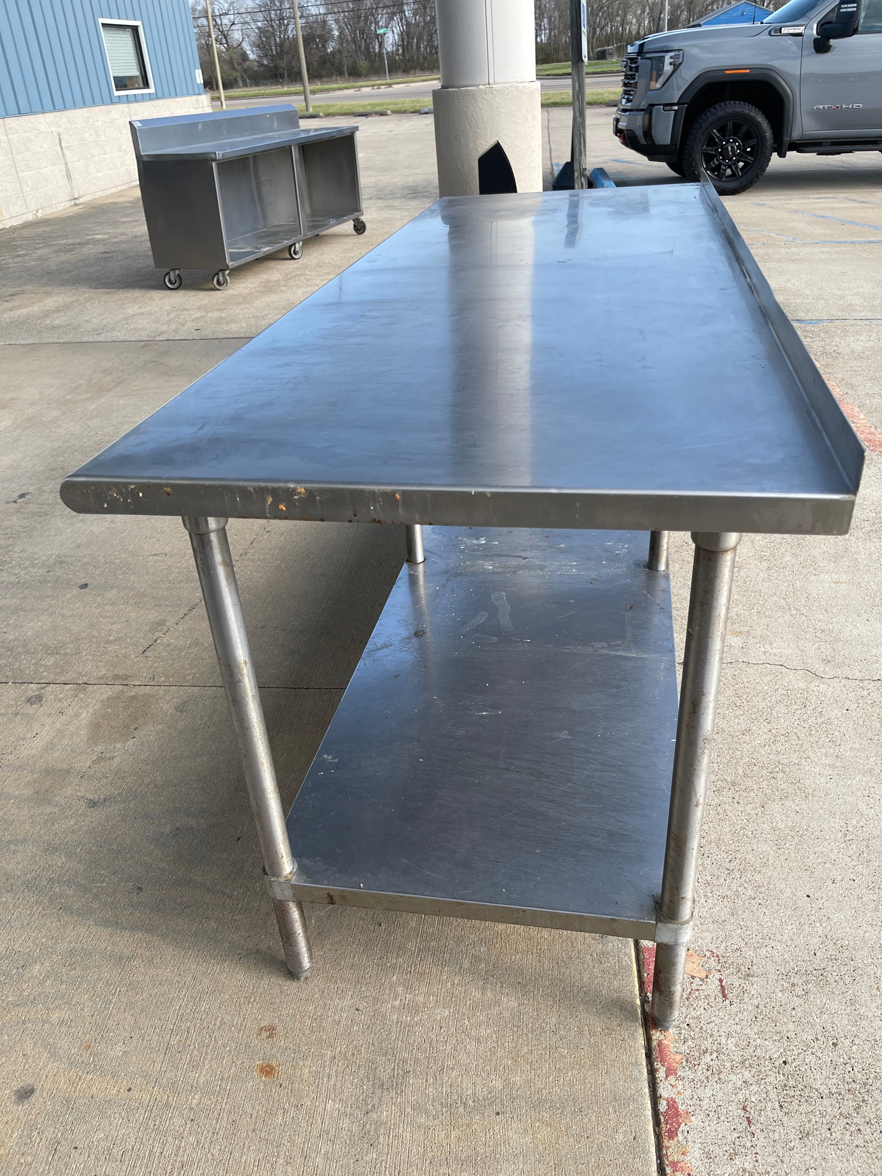 Used 84" X 30" Stainless Steel Table - SS343