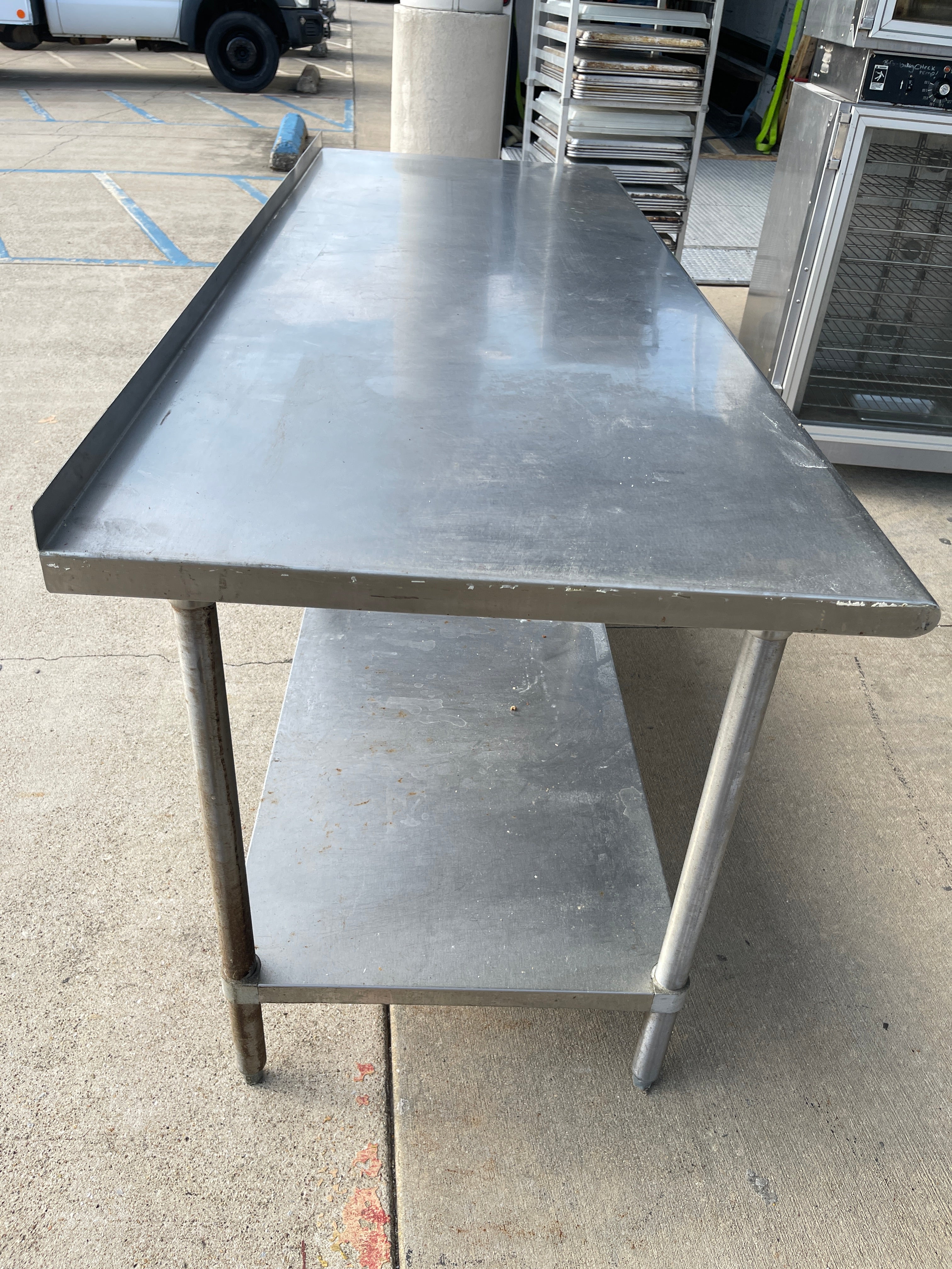 Used 84" X 30" Stainless Steel Table - SS343