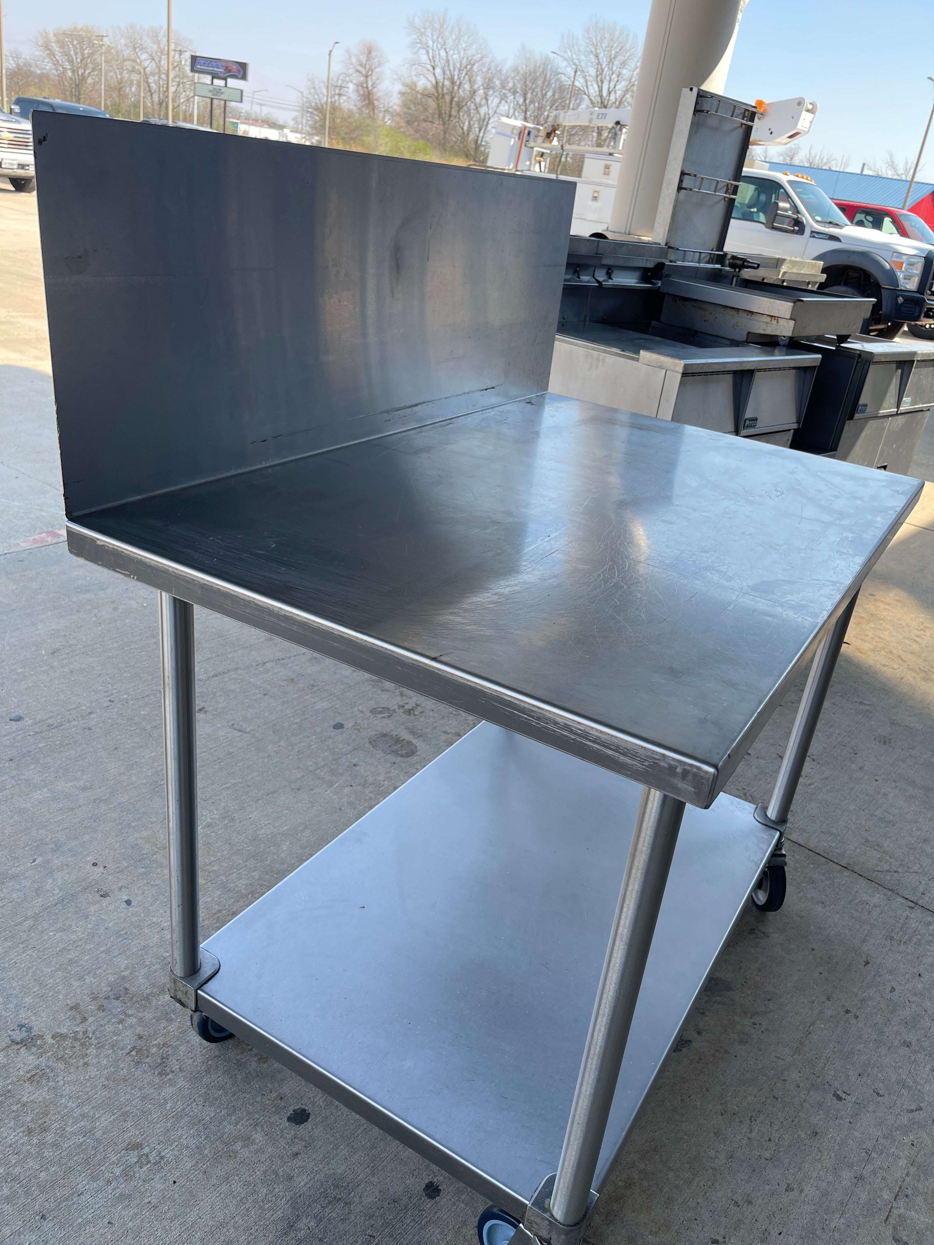 Used 48" x 30" Stainless Steel Table - FG6 - SS350