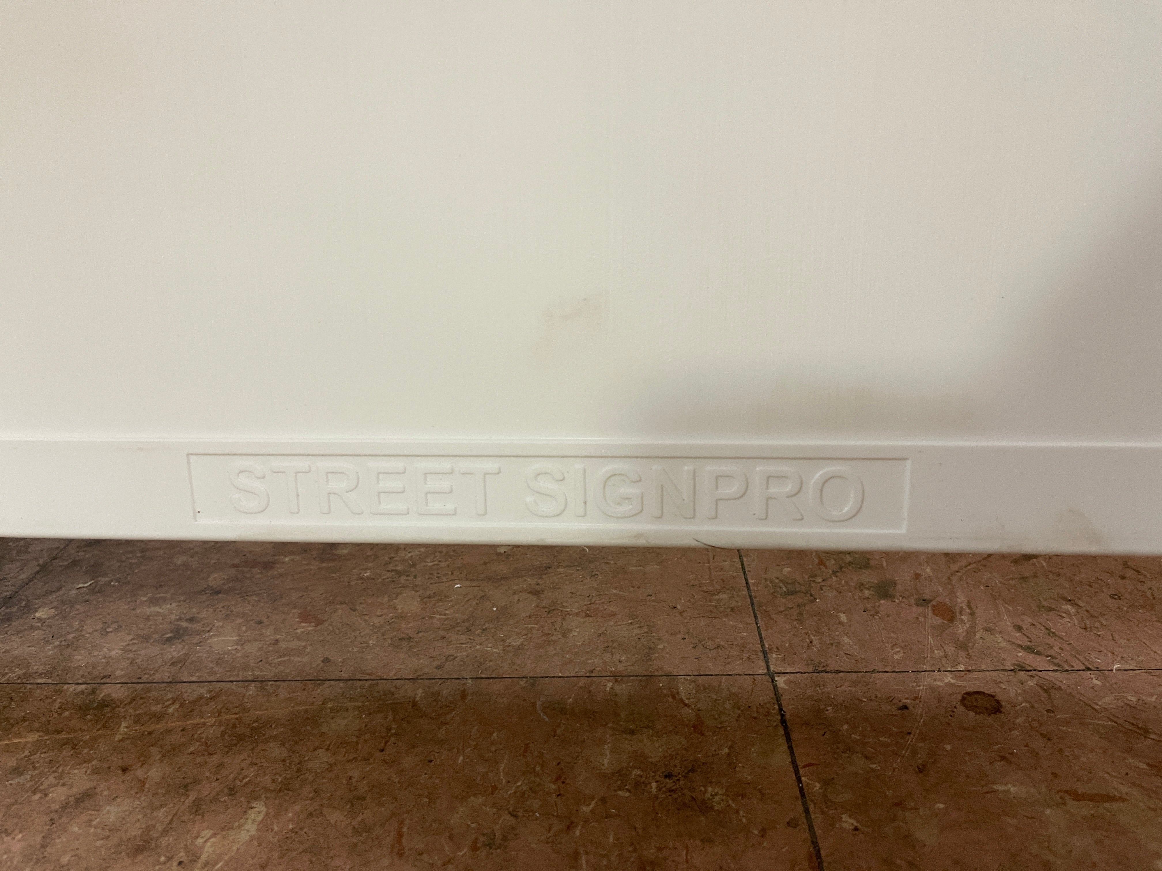 Used 24" X 36" M&T SignPro A Frame Folding Double Sided Sidewalk Sign - FG5