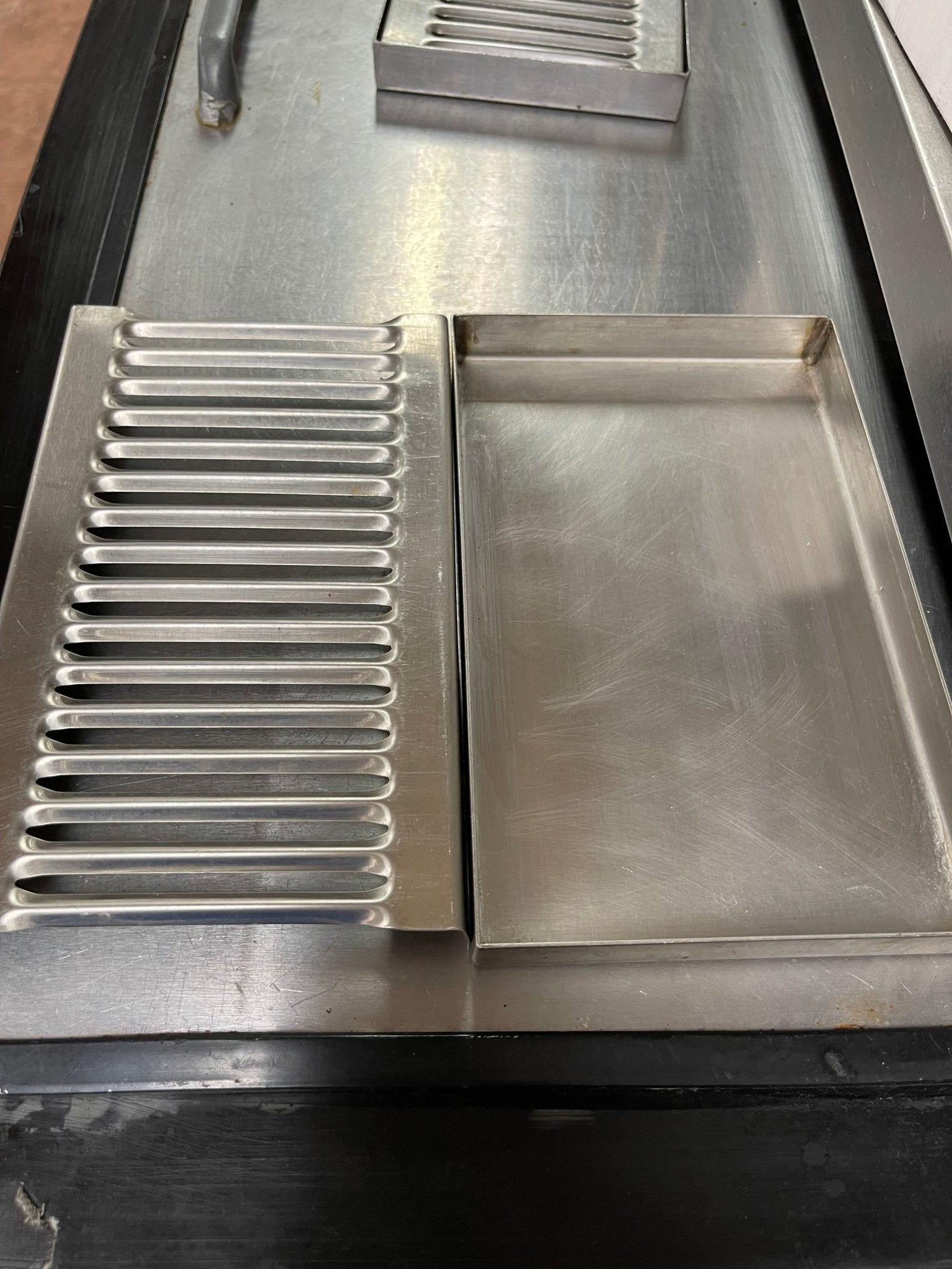 Used 8"X 5" Stainless Steel Drip Tray - Falcon Restaurant Supply - 2