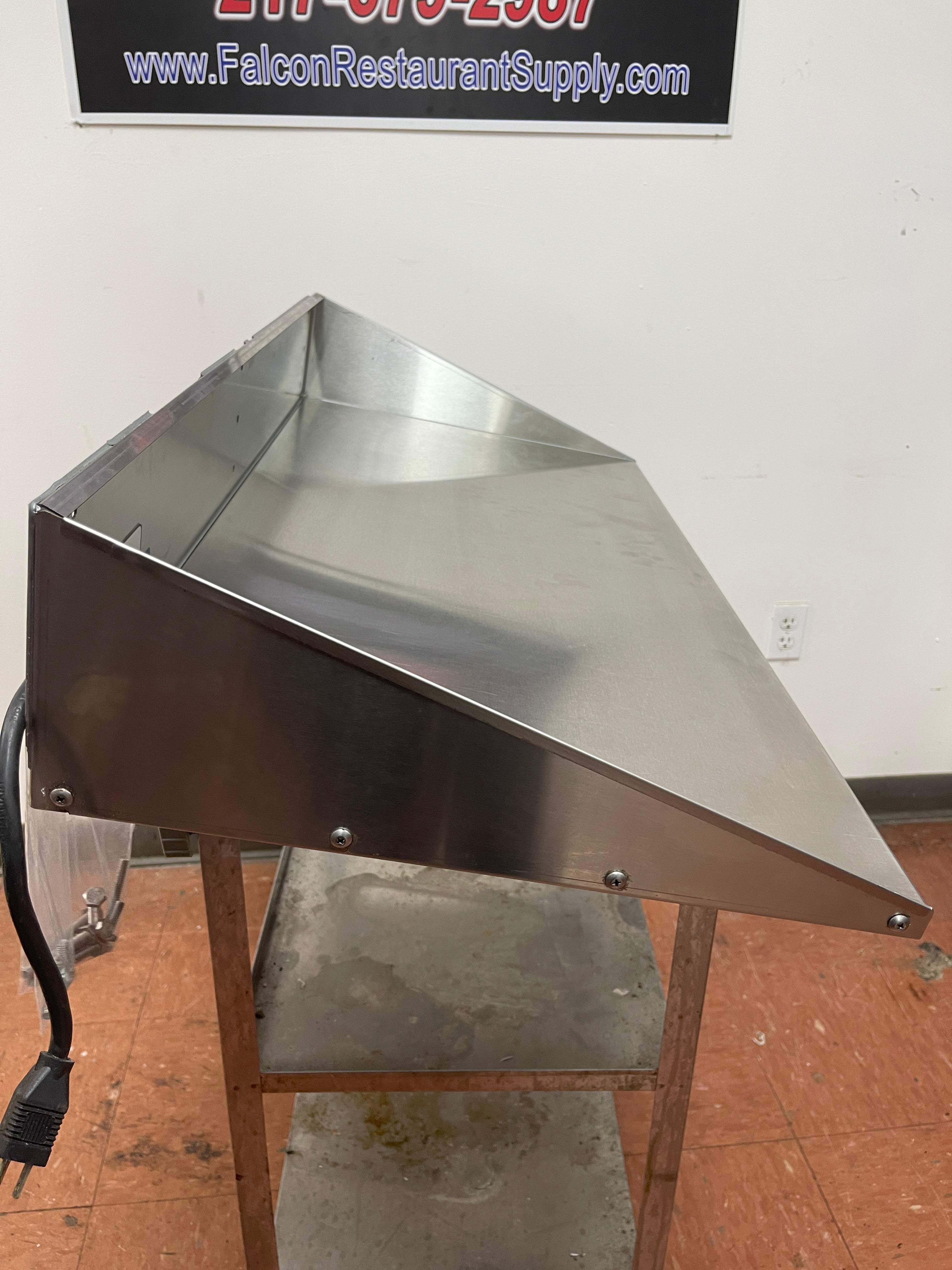 Used Marshall 175401 36" ThermoGlo Heated Stainless Steel Wall Mounted Shelf 120V - FG7