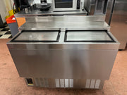 Used Glastender MF48 - SF2 48" Underbar Stainless Steel Glass Froster, 252 Mugs Capacity 120V - Falcon Restaurant Supply - 1