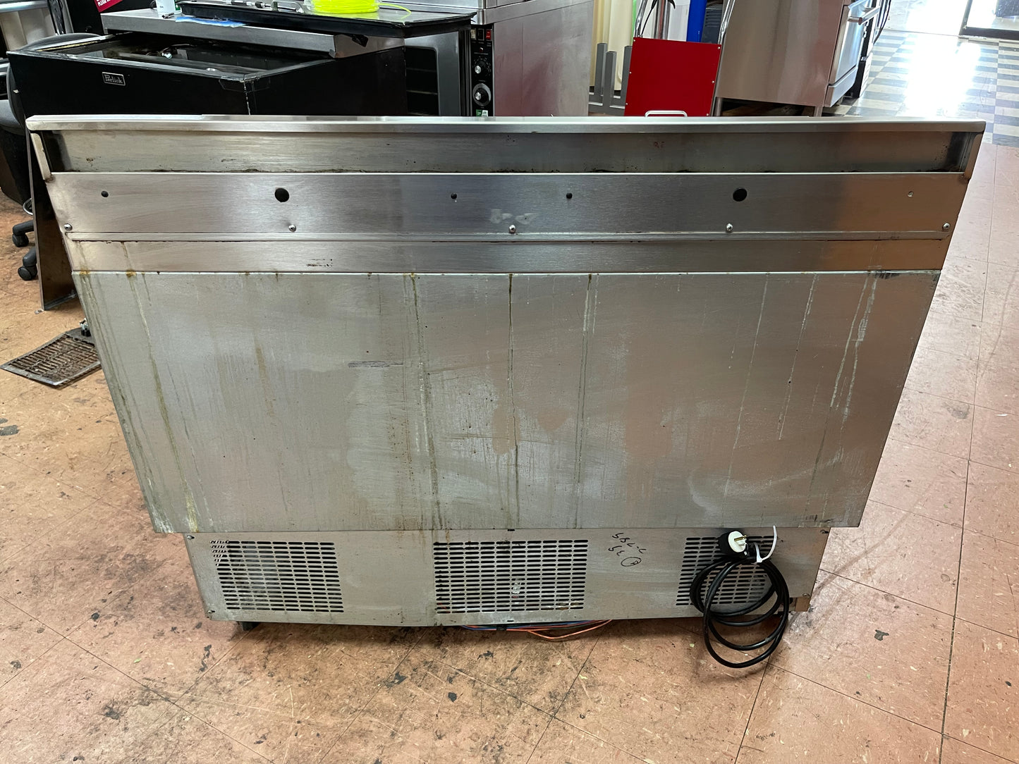 Used Glastender MF48-SF2 48" Underbar Stainless Steel Glass Froster, 252 Mugs Capacity 120V