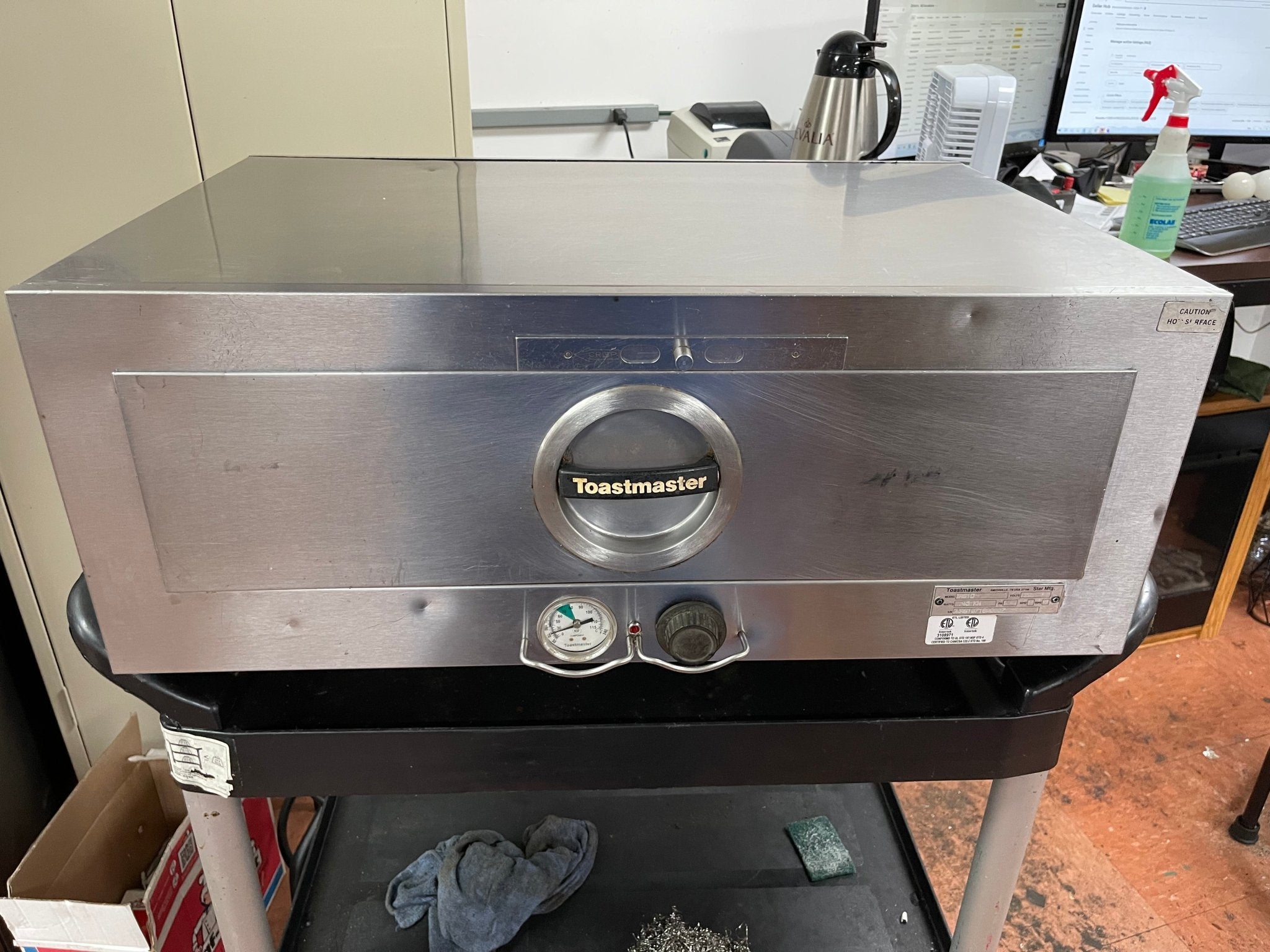 Used Toastmaster 3A81D Commercial Warming Drawer Chip Food Warmer 120V - Falcon Restaurant Supply - 1