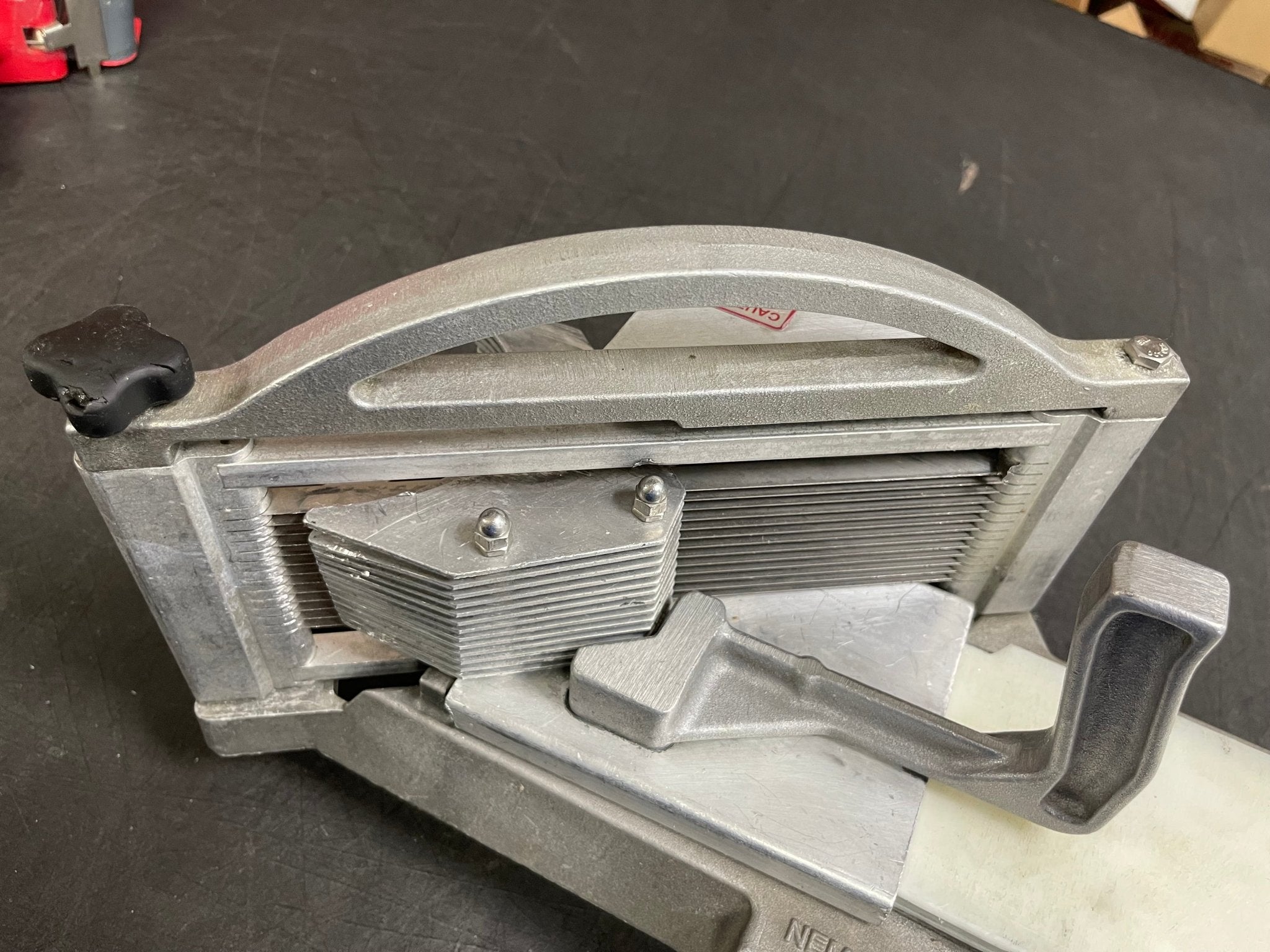 Used Nemco 56600 - 1 Commercial Kitchen Restaurant Easy Tomato Slicer II - Falcon Restaurant Supply - 3