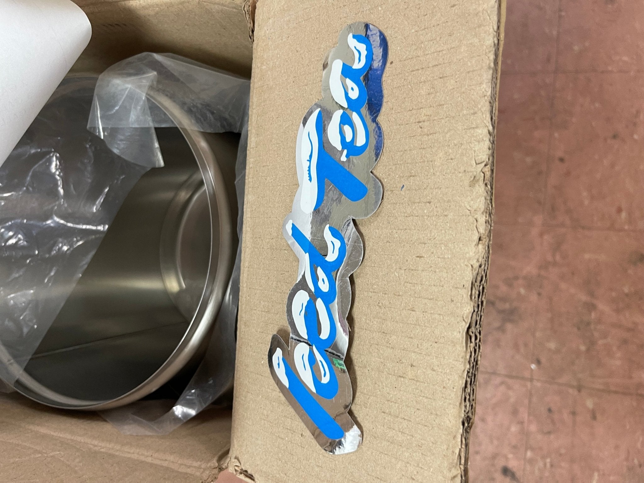 New Tablecraft 1958 3 Gallon Stainless Steel Cold Beverage Drink Tea Dispenser - Falcon Restaurant Supply - 5