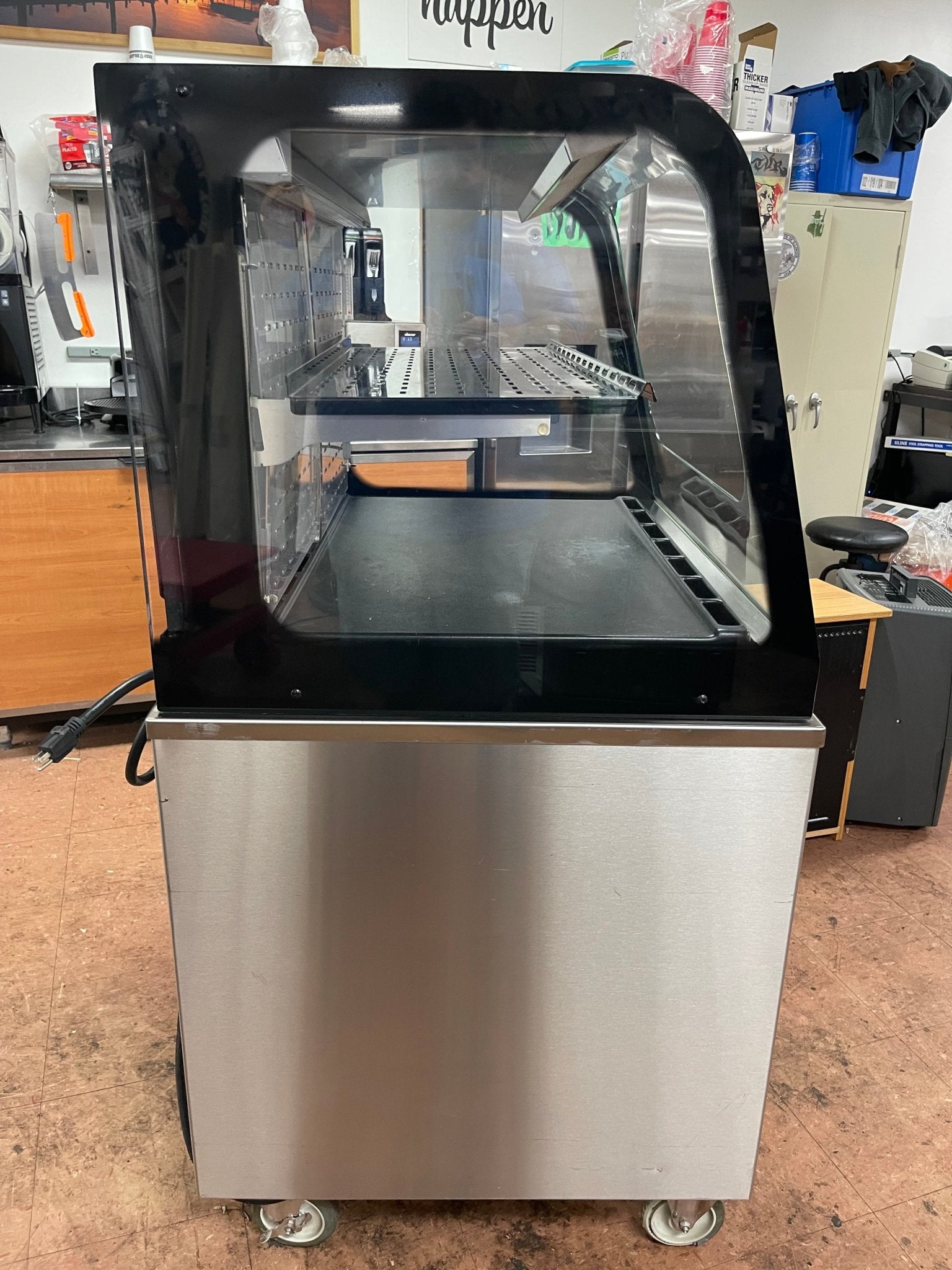 Used Federal CRB3628SS 36" Self Serve Refrigerated Merchandiser Display Cabinet 120V - Falcon Restaurant Supply - 4