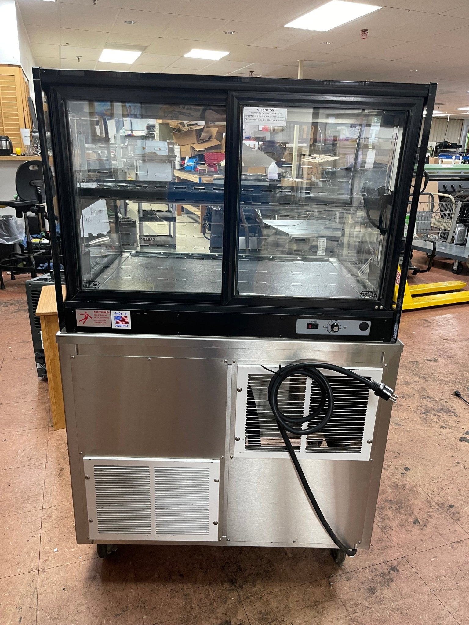 Used Federal CRB3628SS 36" Self Serve Refrigerated Merchandiser Display Cabinet 120V - Falcon Restaurant Supply - 5