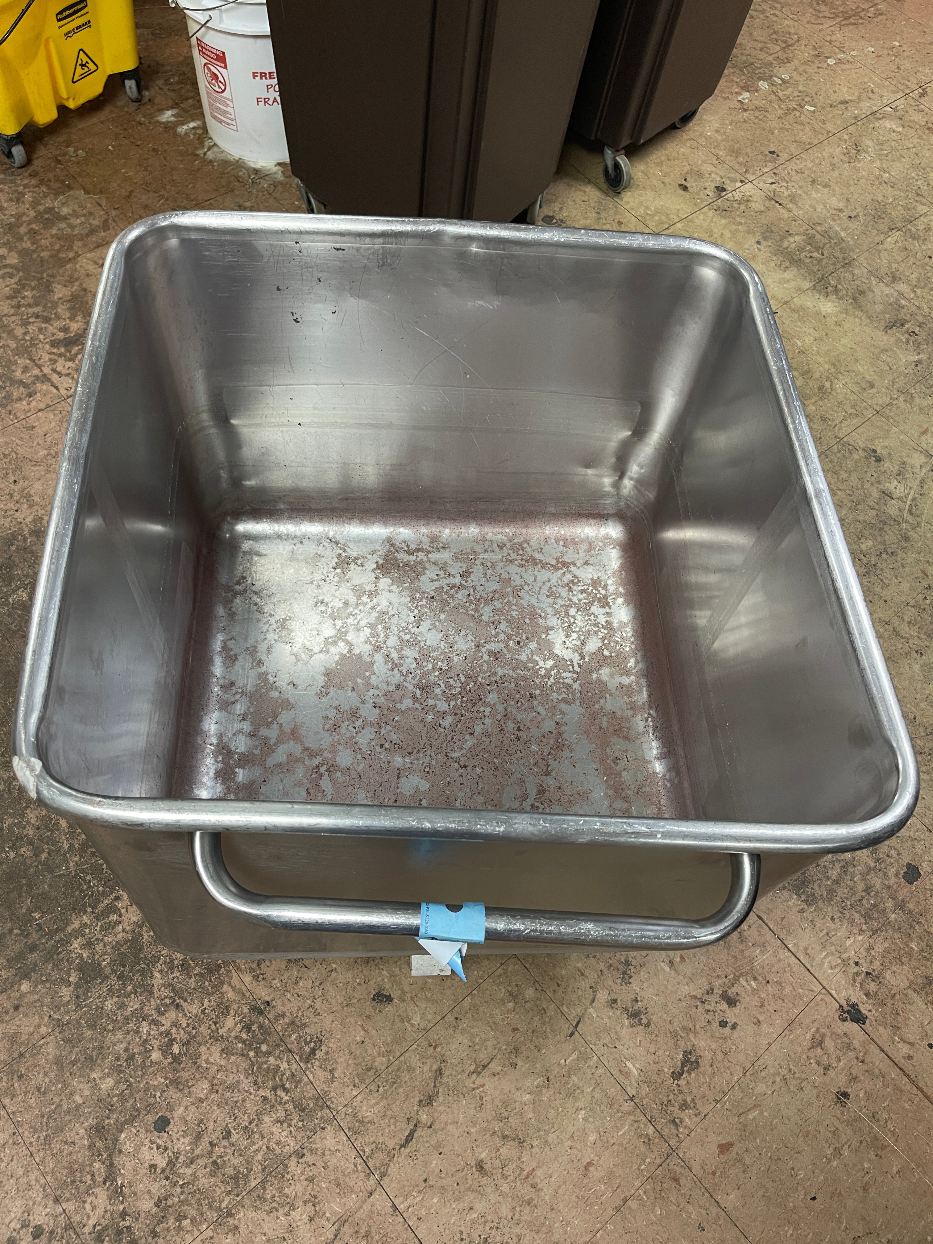 Used Stainless Steel 400lb Dump Buggy Cart - SS353