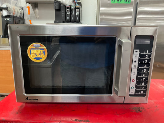 2018 Amana RCS10TS Stackable Commercial Microwave 120V, 1000W