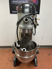 Used Hobart H600T 60qt 4 Speed Floor Mixer with Accessories 220V 3PH - BB