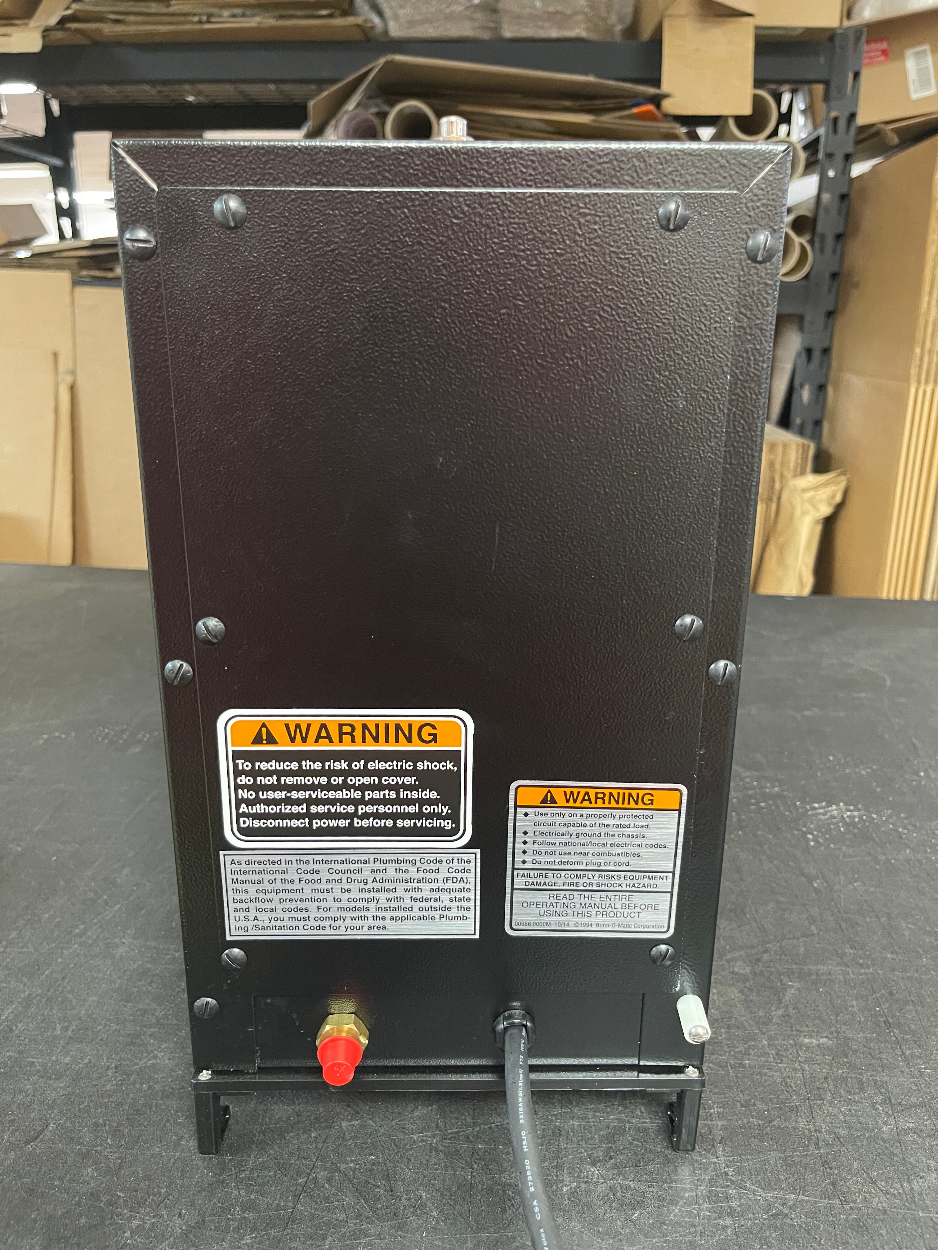 Unused Bunn 29500.0215 Ultra-2 Powdered Frozen Slushy Drink Autofill - F1