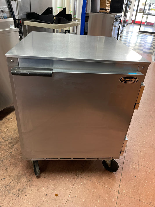 Used 27" Beverage-Air UCF27 Commercial Undercounter Freezer 120V