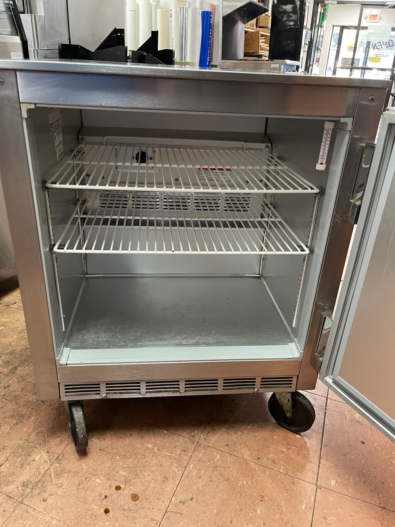 Used 27" Beverage - Air UCF27 Commercial Undercounter Freezer 120V - Falcon Restaurant Supply - 5