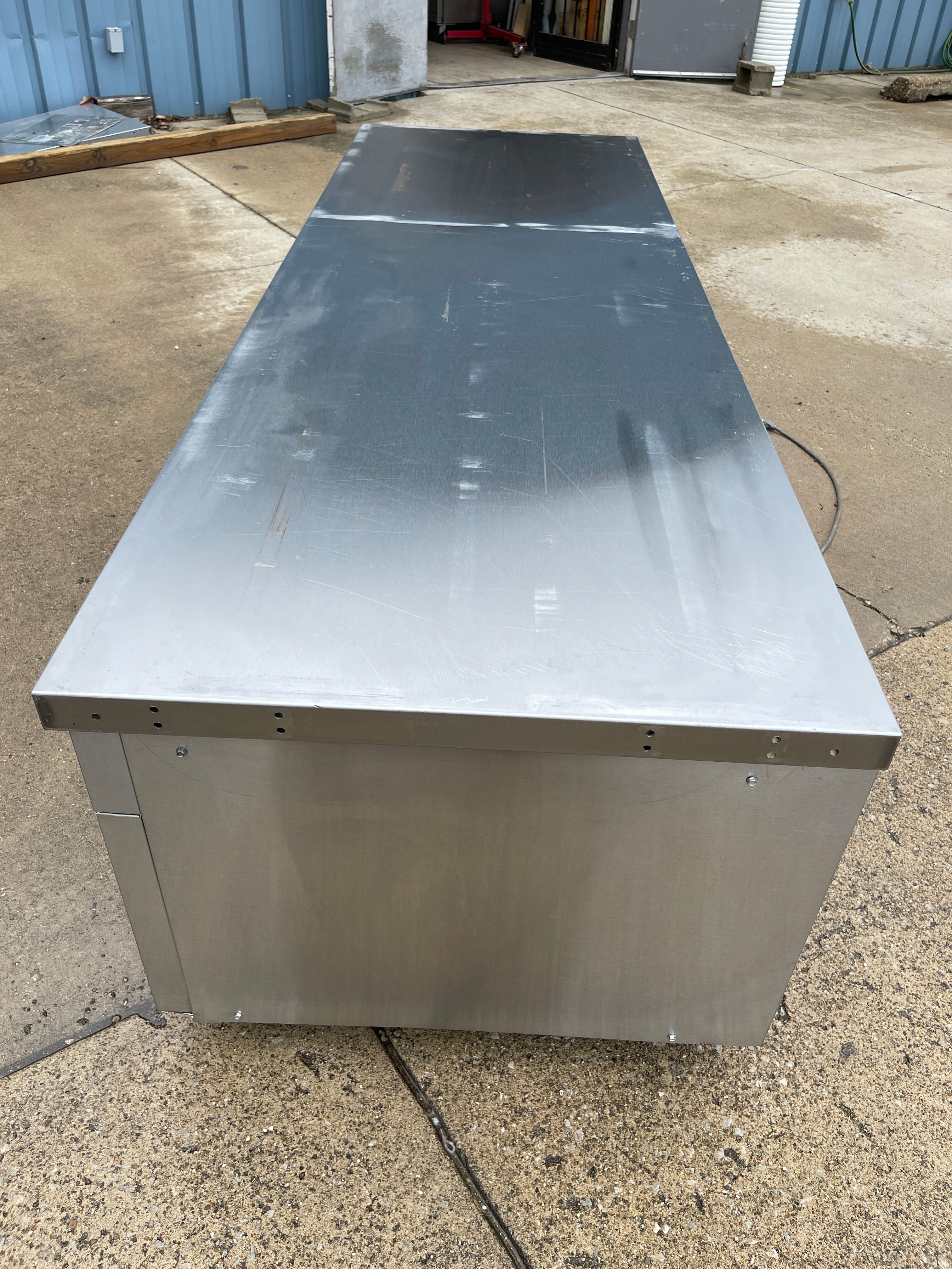 Used 97" Silver King SKRCB97HL/CFG Refrigerated 6 Drawer Chef Base - 115V - FG6