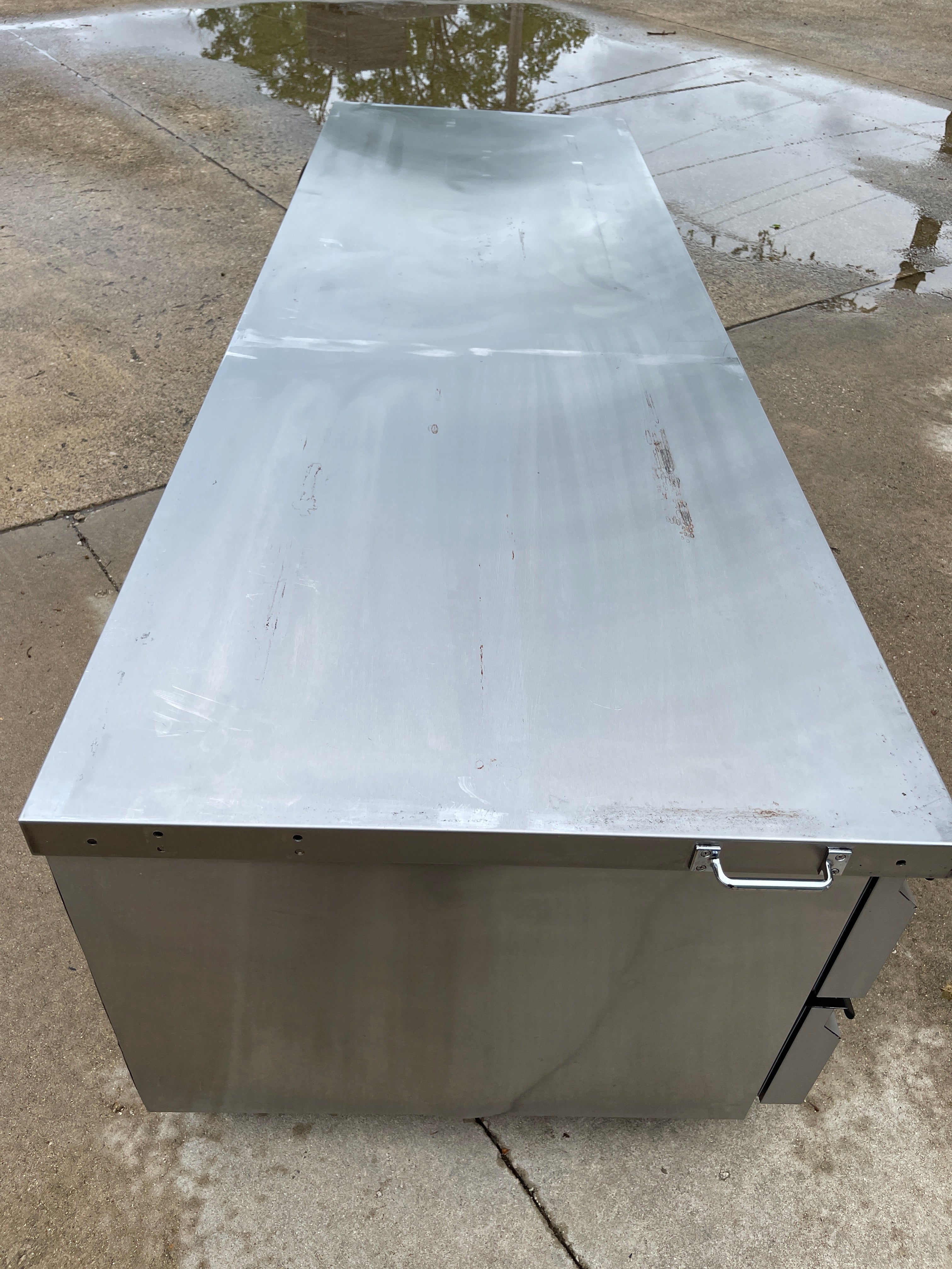 Used 97" Silver King SKRCB97HL/CFG Refrigerated 6 Drawer Chef Base - 115V - FG6