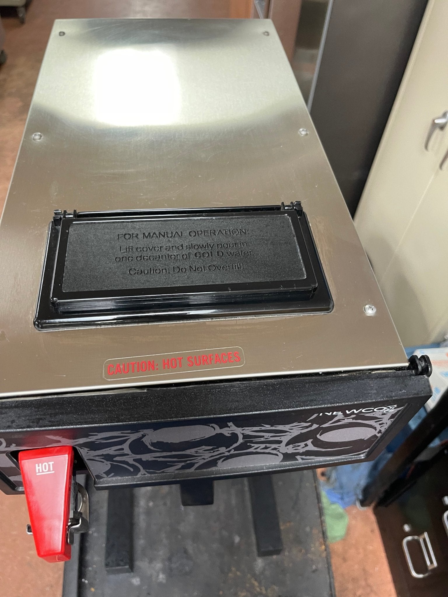 Used Newco NK - PDAF Commercial Automatic Tall Coffee Brewer Machine 120V - Falcon Restaurant Supply - 3