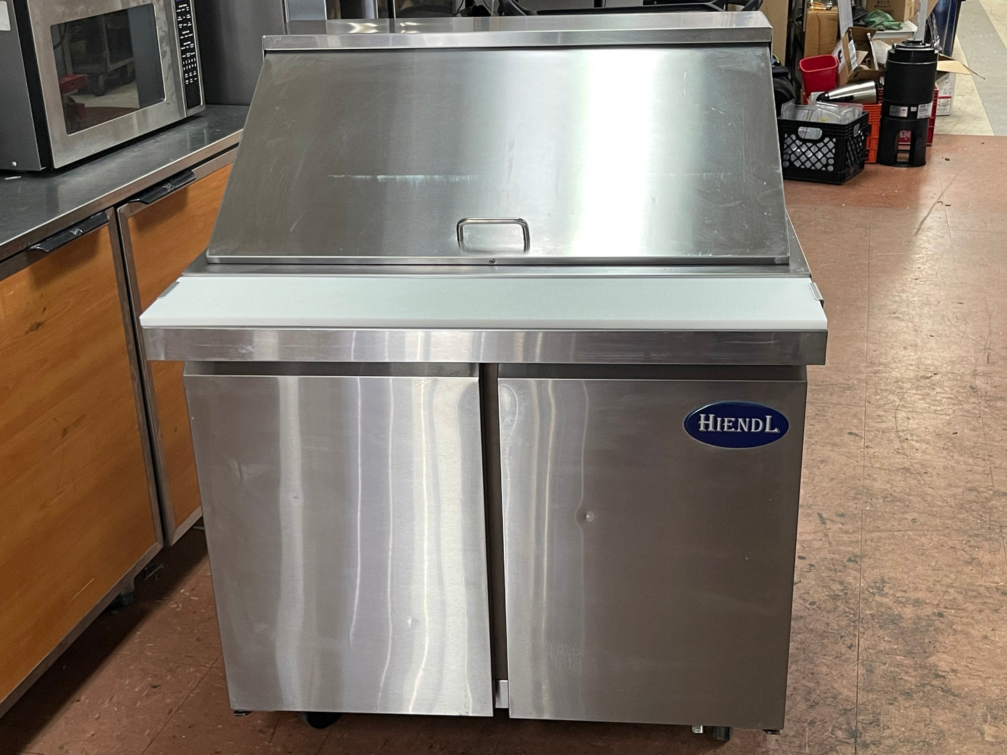 Used Hiendl esclm2-36-hc Refrigerated Mega Top 36" Prep Table