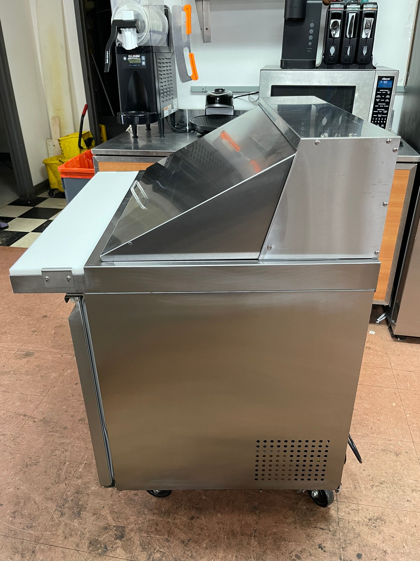 Used Hiendl esclm2-36-hc Refrigerated Mega Top 36" Prep Table