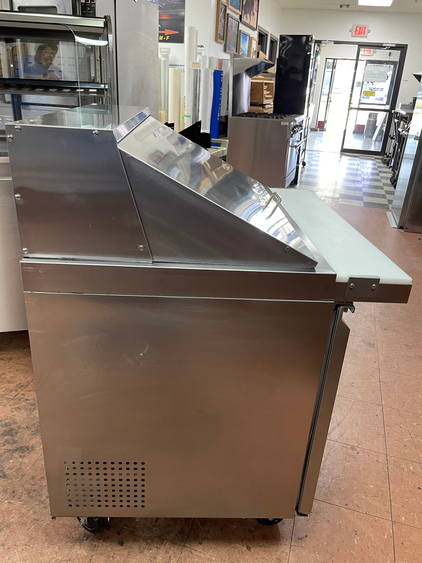 Used Hiendl esclm2-36-hc Refrigerated Mega Top 36" Prep Table