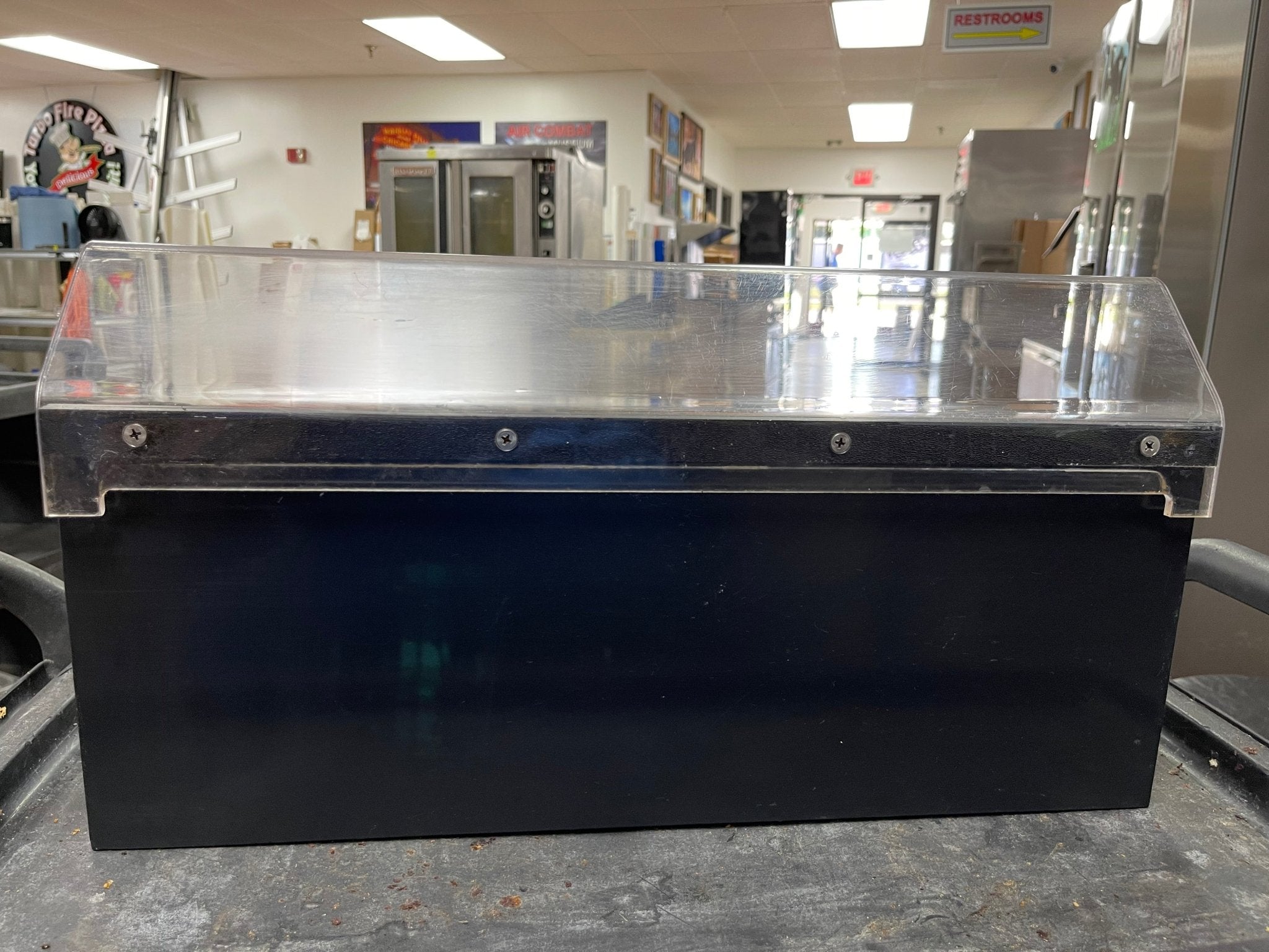 Used 5 Compartment Drink Lid and Straw Organizer - Falcon Restaurant Supply - 4