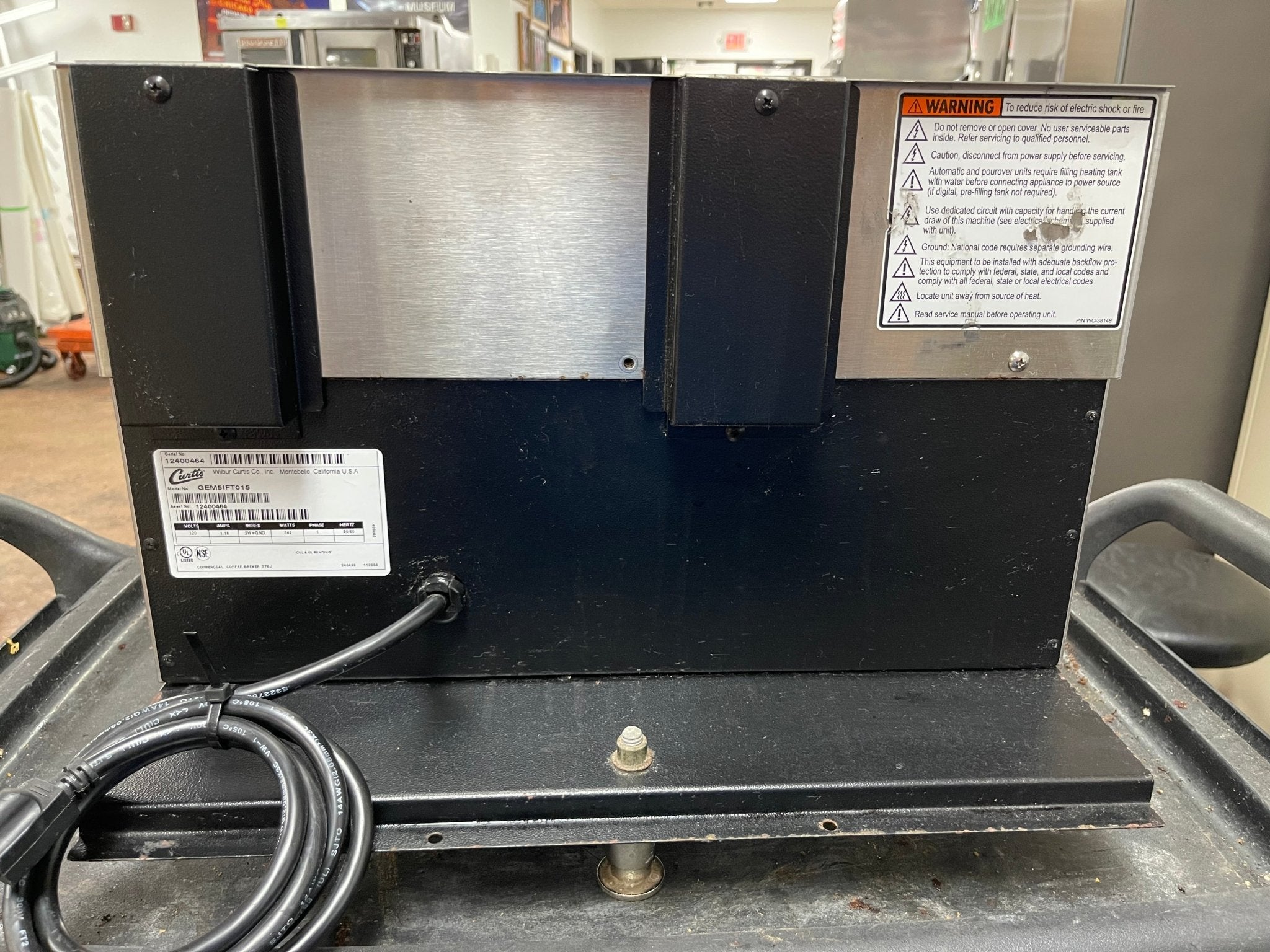 Used Curtis GEM5IFIT015 Gemini Twin Intellifresh Warmer Stand 120V - Falcon Restaurant Supply - 6