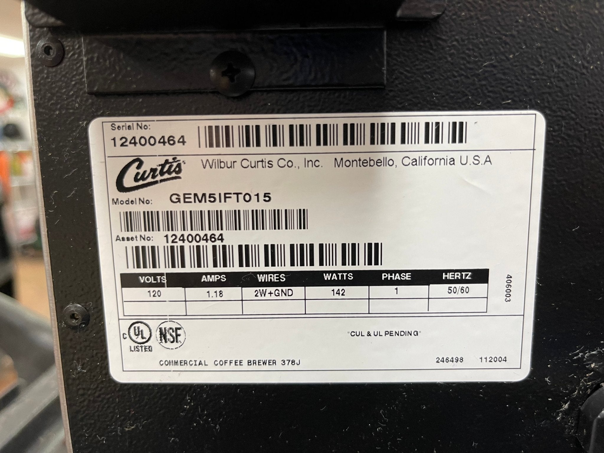 Used Curtis GEM5IFIT015 Gemini Twin Intellifresh Warmer Stand 120V - Falcon Restaurant Supply - 9